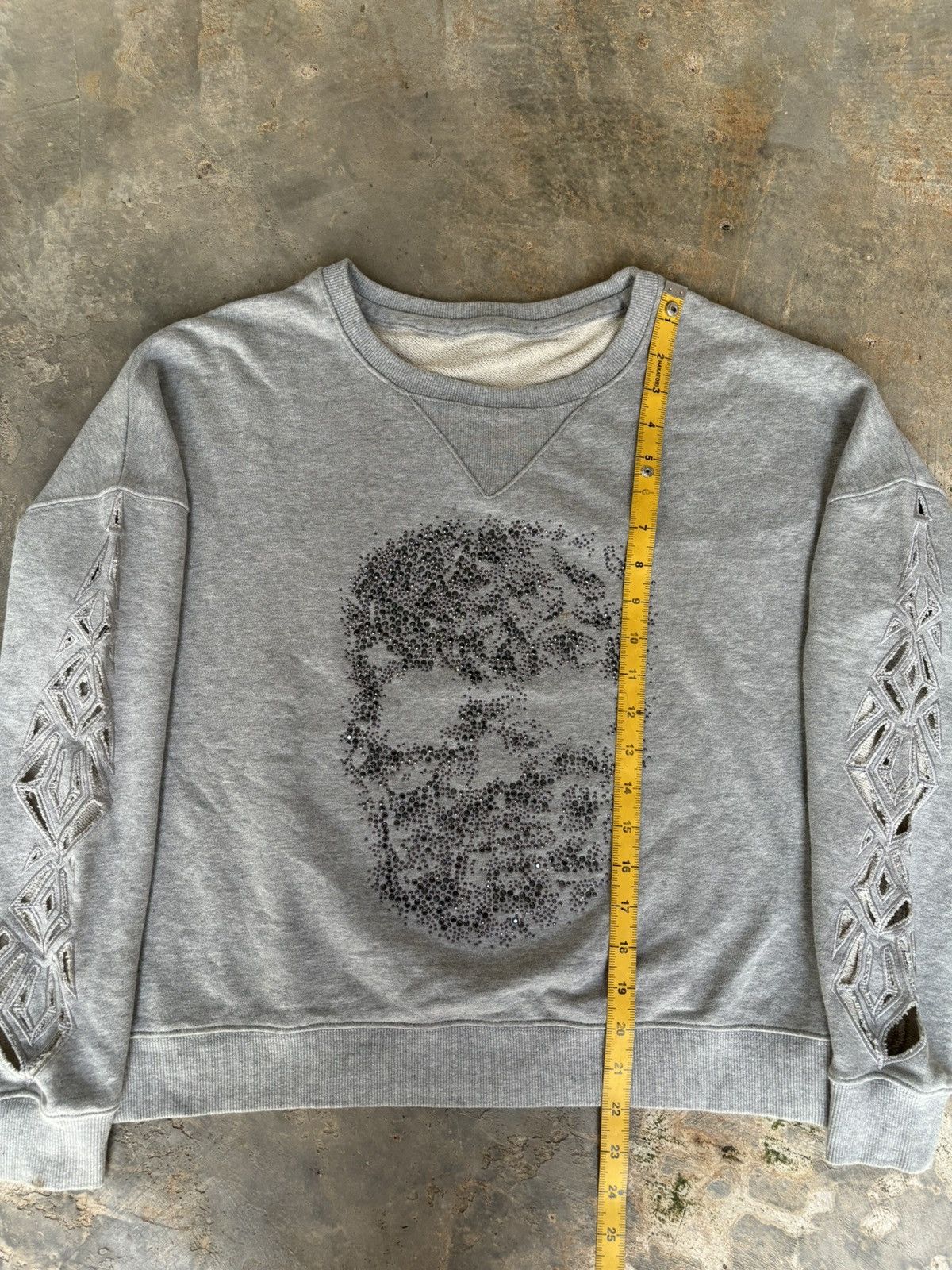 Hysteric Glamour Y2k Skull Ifsixwasnine Style Sweatshirt Size US S / EU 44-46 / 1 - 9 Thumbnail
