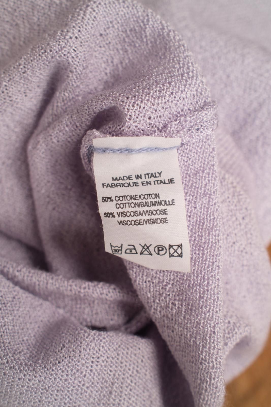 Other 00's Per V-Neck Knit Purple Sweater Size US M / EU 48-50 / 2 - 5 Thumbnail
