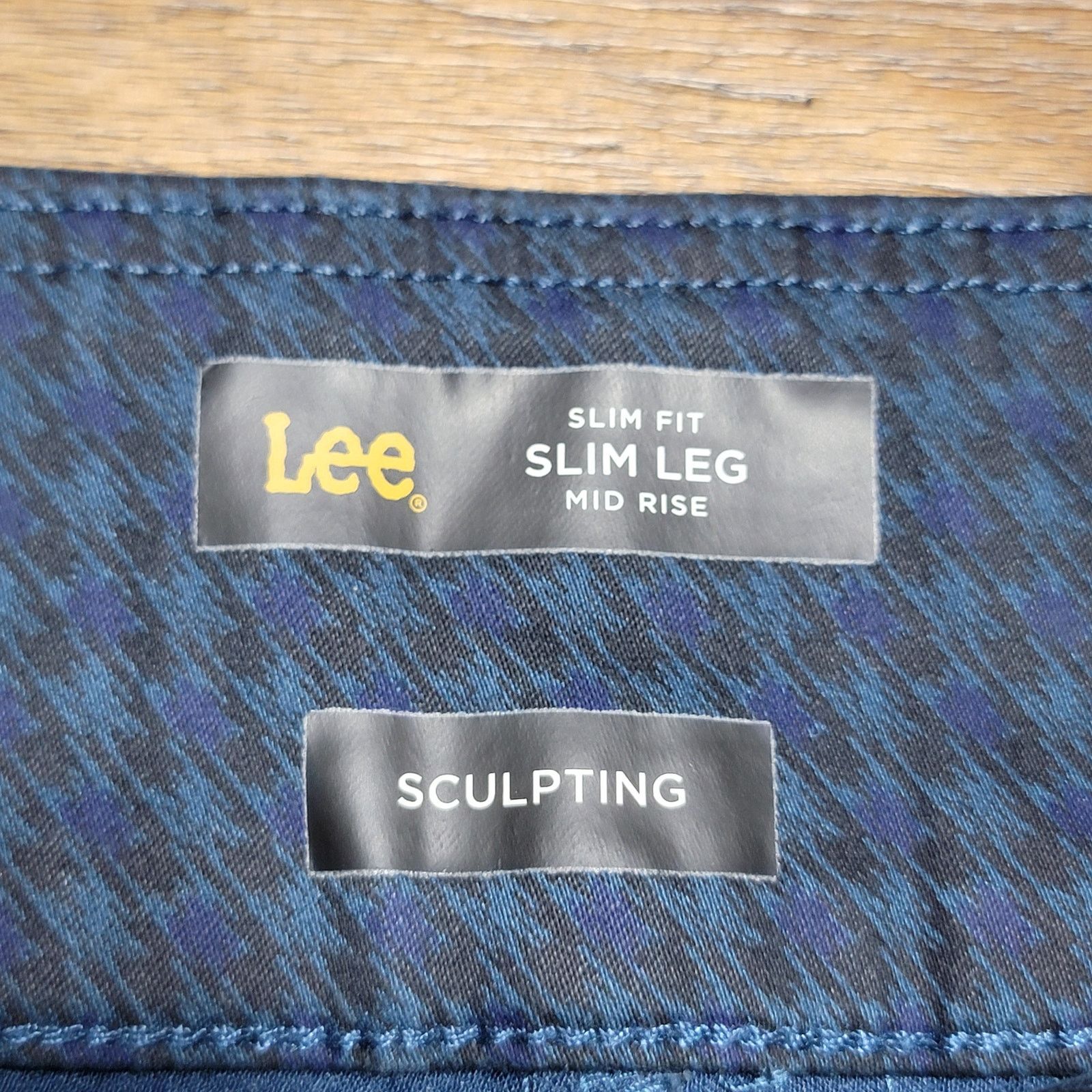 Lee Lee Slim Fit Slim Leg Mid Rise Sculpting Pull-On Pants - 10 Size 32" / US 10 / IT 46 - 5 Thumbnail