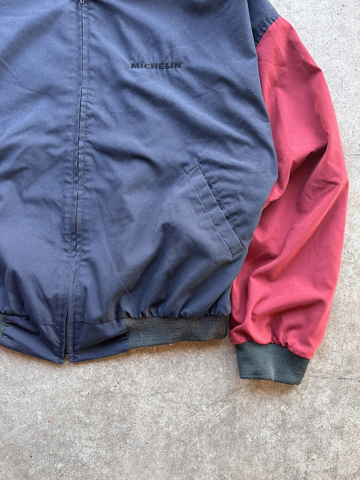 Vintage 90s Hilton Bomber Jacket Size US XL / EU 56 / 4 - 4 Thumbnail