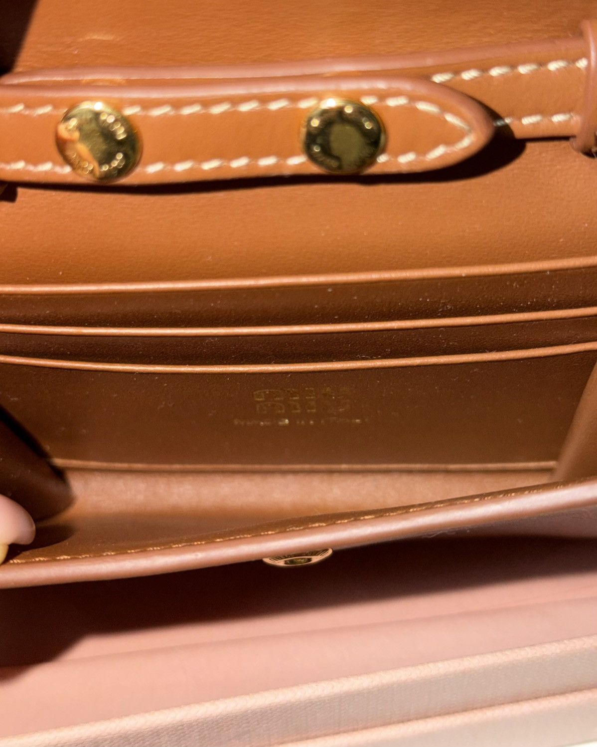 Miu Miu MIU MIU Mini Leather Wallet Pouch with Strap Size ONE SIZE - 5 Thumbnail