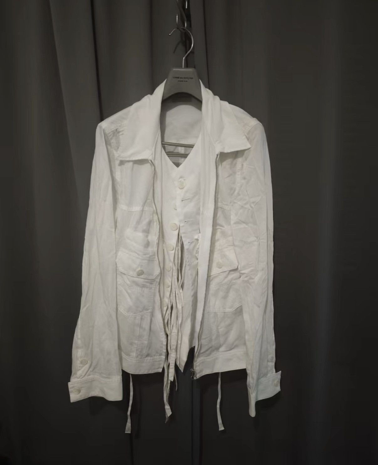 Bed j.w. Ford Bed J.W. Ford Two-in-One Tie Detail Jacket Size US L / EU 52-54 / 3 - 2 Thumbnail
