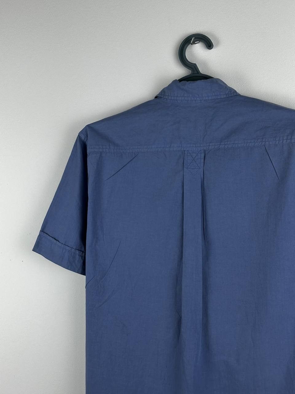 Designer OSKA Luxury Short Sleeve Shirt Blue Size US L / EU 52-54 / 3 - 12 Thumbnail