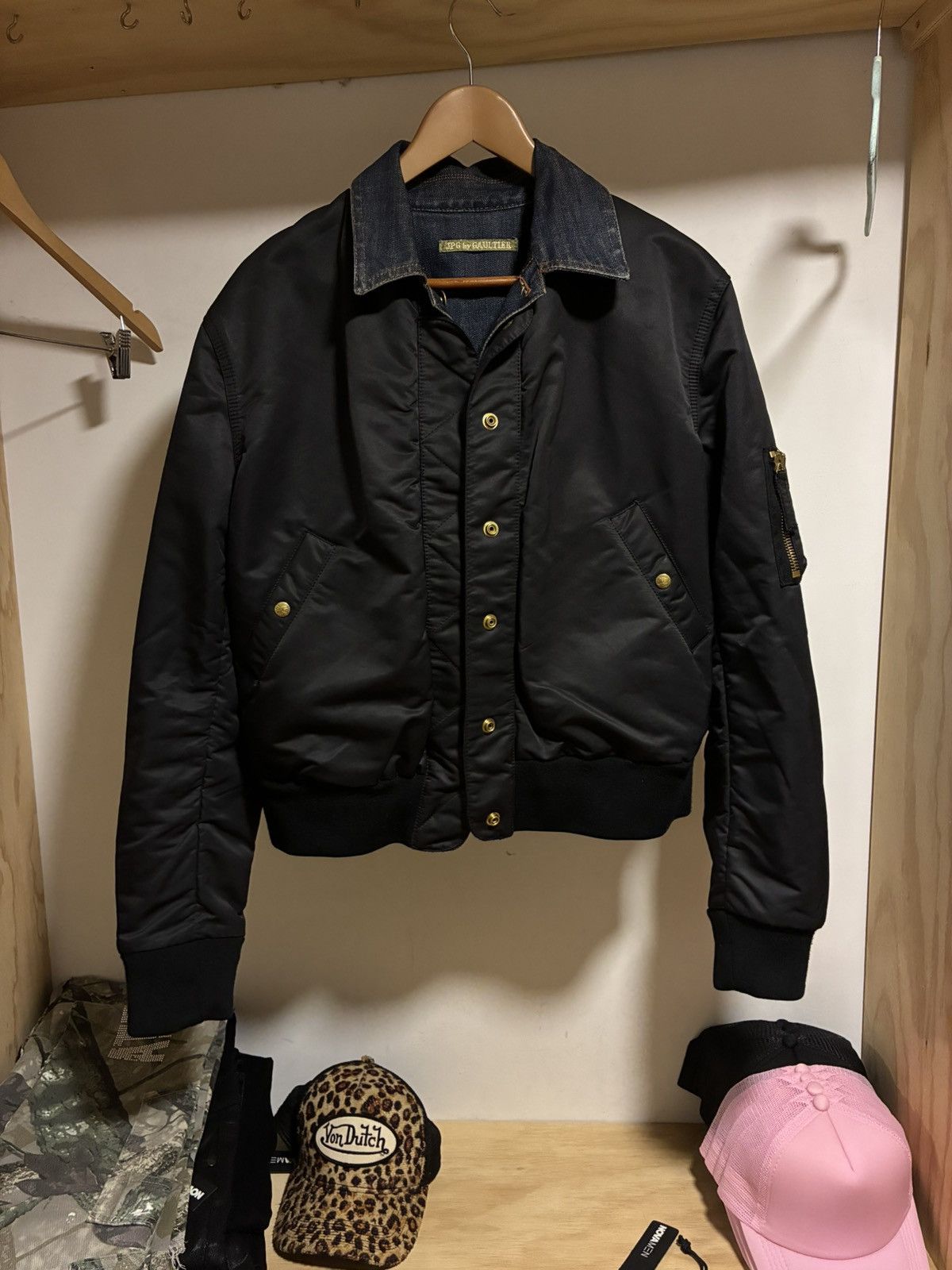 Jean Paul Gaultier reversible leather jk 【公式通販】