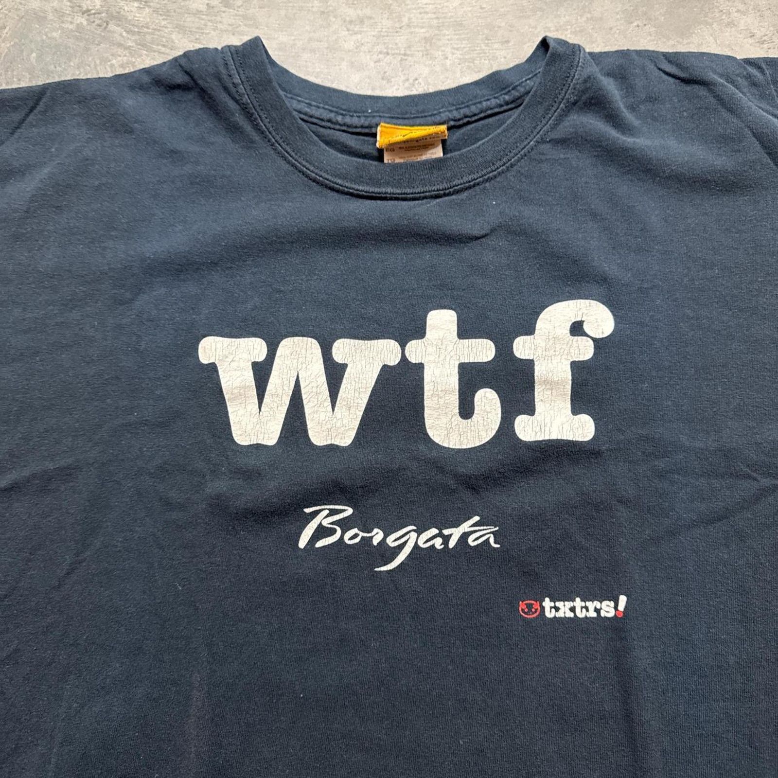 Vintage Vintage Y2K 2000s WTF Borgata Graphic T-Shirt Size US XL / EU 56 / 4 - 2 Thumbnail