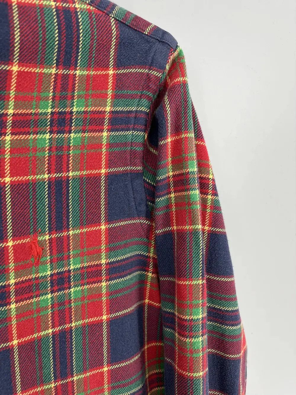 Polo Ralph Lauren Vintage Flannel Polo Raplh Lauren Plaid Shirt Travis style Size US S / EU 44-46 / 1 - 6 Thumbnail