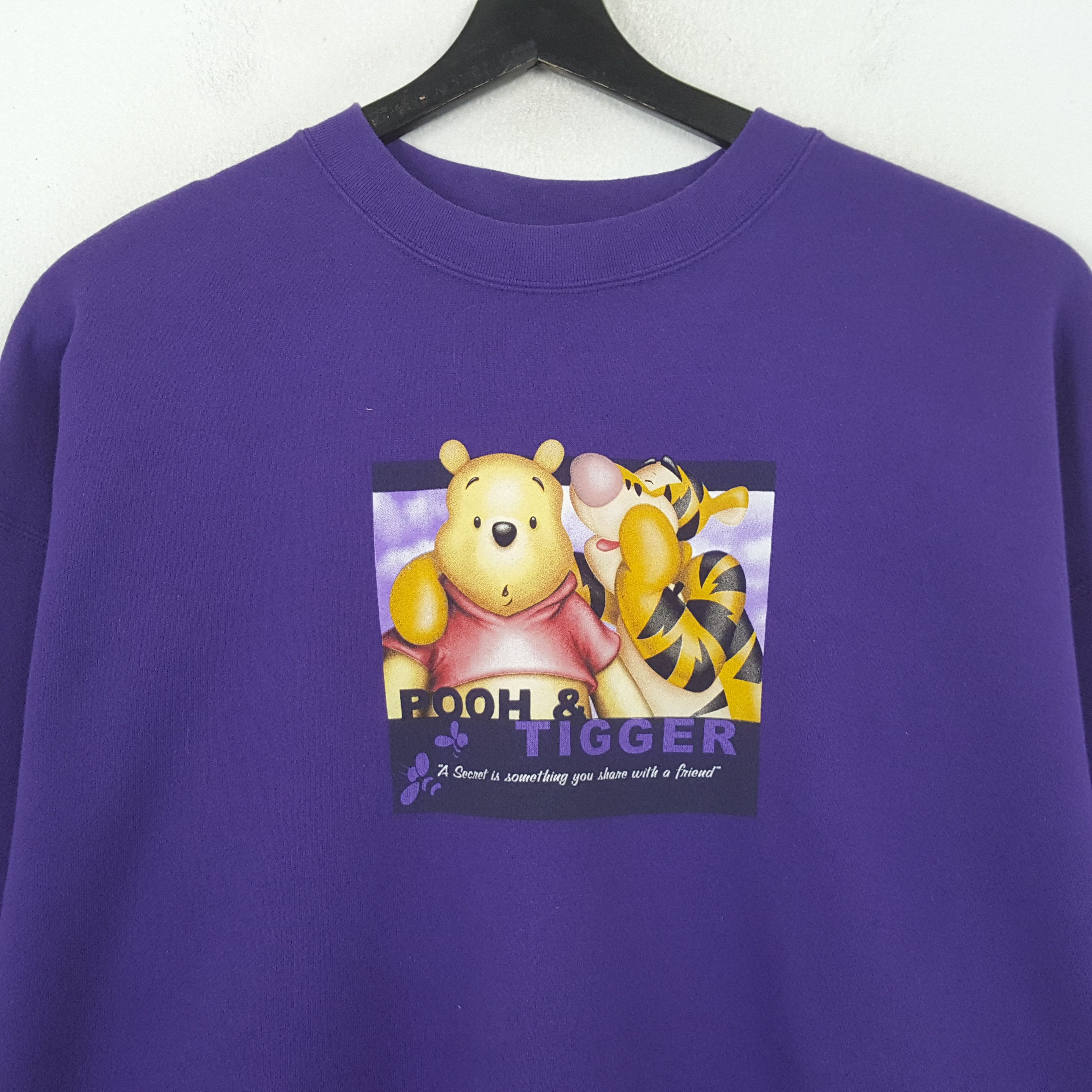 Disney Disney Pooh & Tiger Streetwear Style Sweatshirt RR6 Size US XXL / EU 58 / 5 - 2 Thumbnail