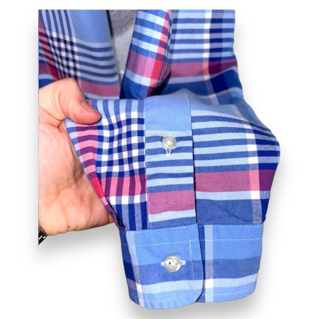 Polo Ralph Lauren Blue Polo Ralph Lauren Flesh Pony Oxford Button Down Shirt M Size US M / EU 48-50 / 2 - 6 Thumbnail