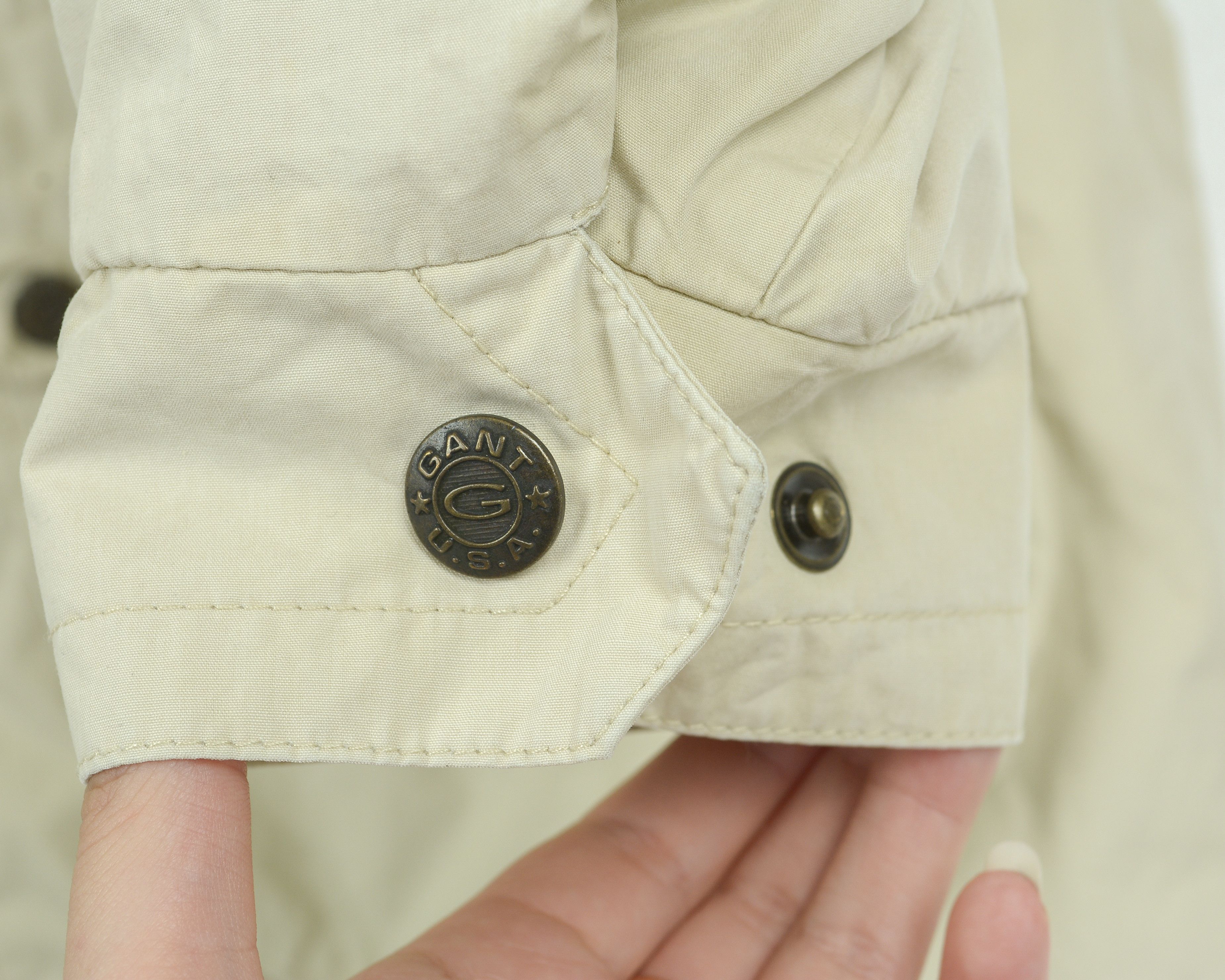 Gant The Traveller Field Jacket Barn Chore Mac Coat Lined Zip Size US L / EU 52-54 / 3 - 7 Thumbnail