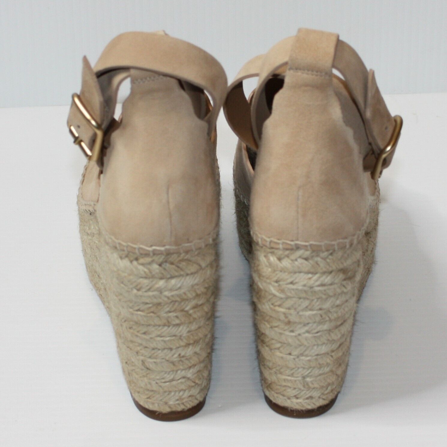 Chloe Suede Lauren Espadrille Wedges Shoes size US 10 MSRP $660 Size US 10 / IT 40 - 5 Thumbnail