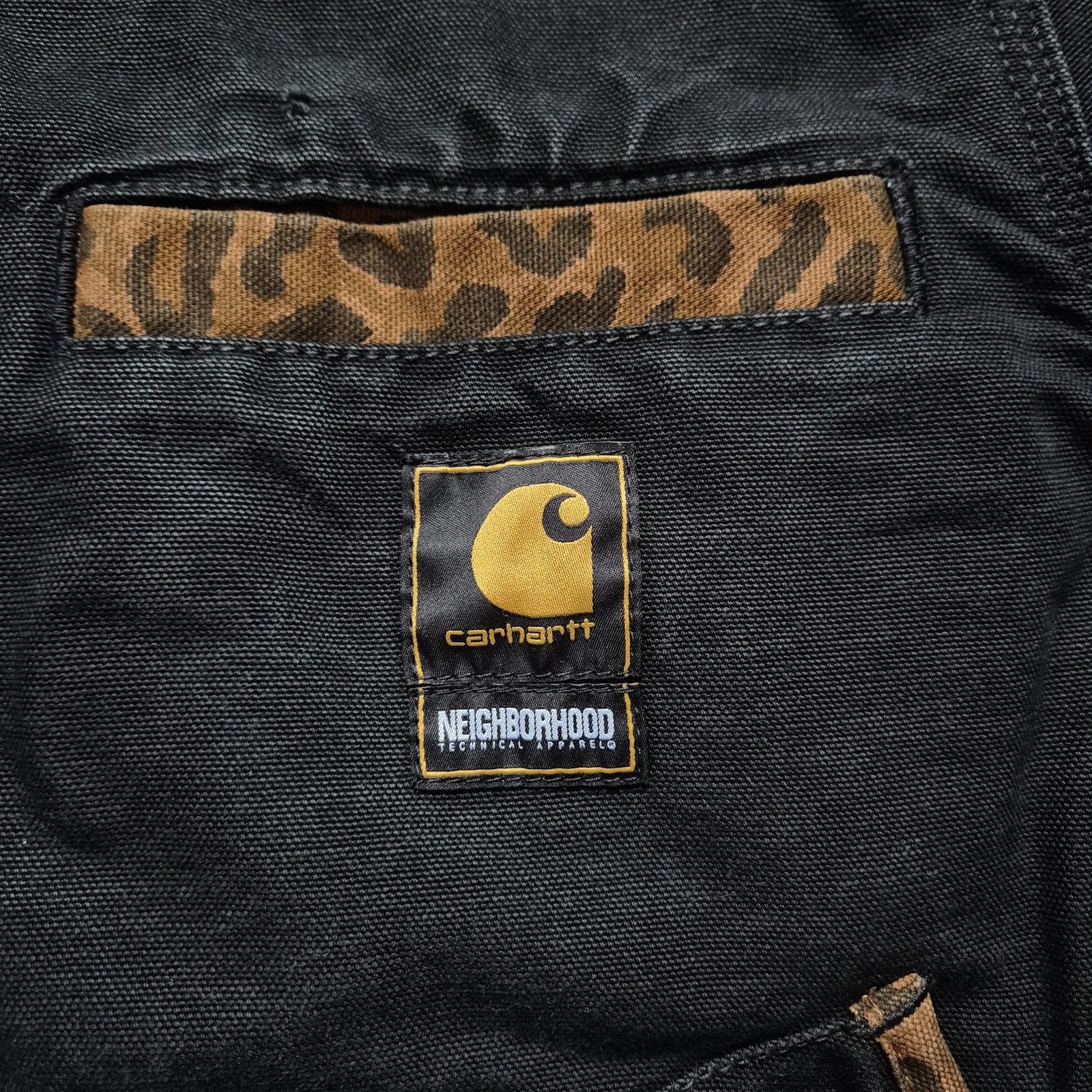 Carhartt Wip × Neighborhood Carhartt x Neighborhood Detroit Jacket Black XL Size US XL / EU 56 / 4 - 4 Thumbnail