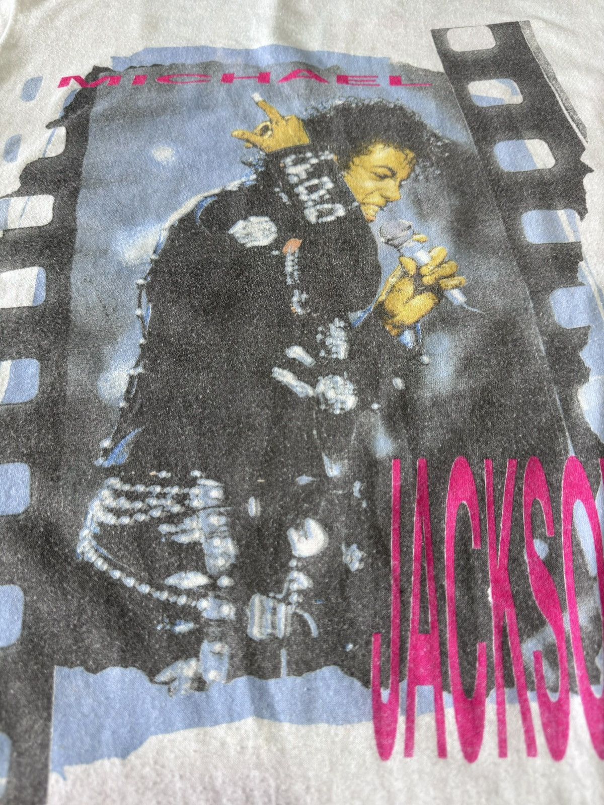 Band Tees 1988 Michael Jackson Bad Tour 88 80s VTG Spring Ford Shirt Size US XL / EU 56 / 4 - 7 Thumbnail