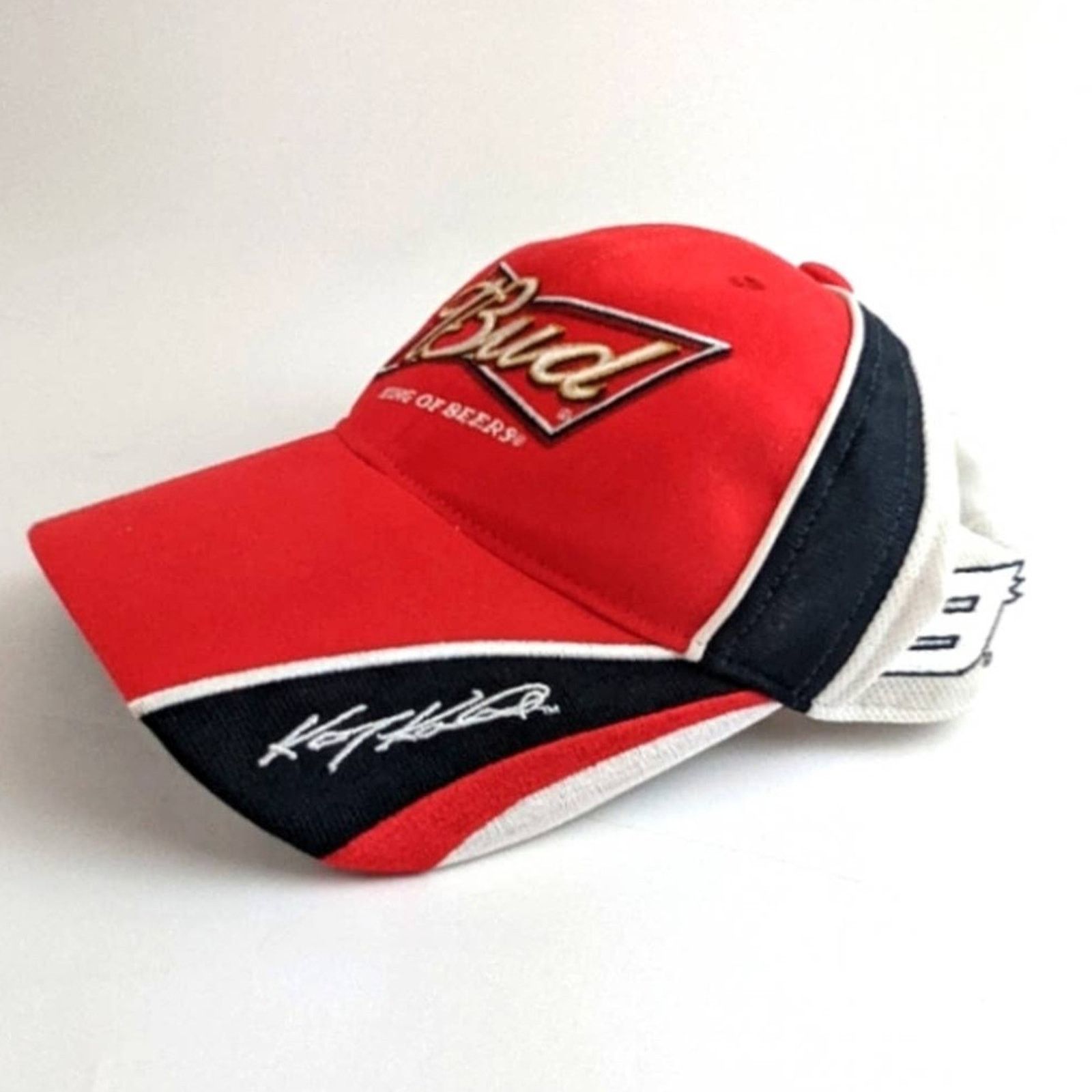 Chase Authentics CHASE Authentics Kasey Kahne NASCAR Budweiser Snapback Hat Size ONE SIZE - 2 Thumbnail