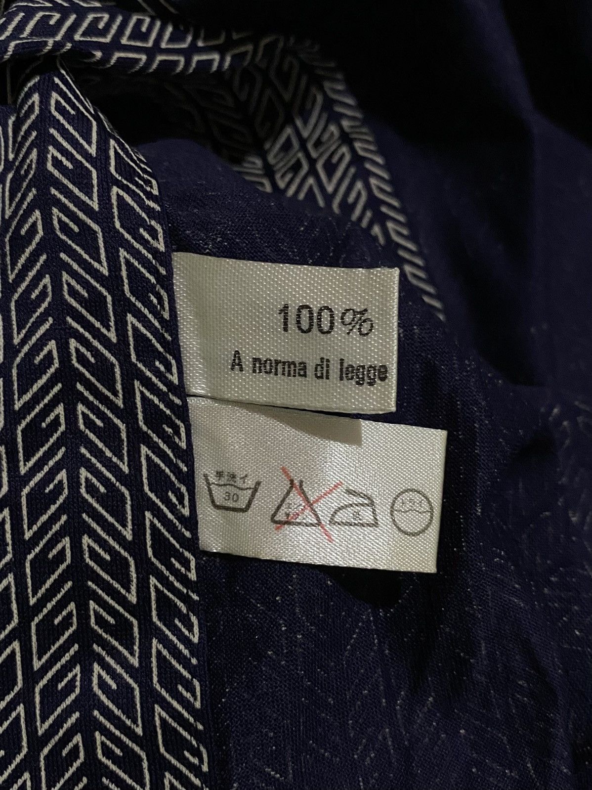Designer × Givenchy × Vintage VINTAGE GIVENCHY GENTLEMEN MONOGRAM SHIRT Size US M / EU 48-50 / 2 - 6 Thumbnail