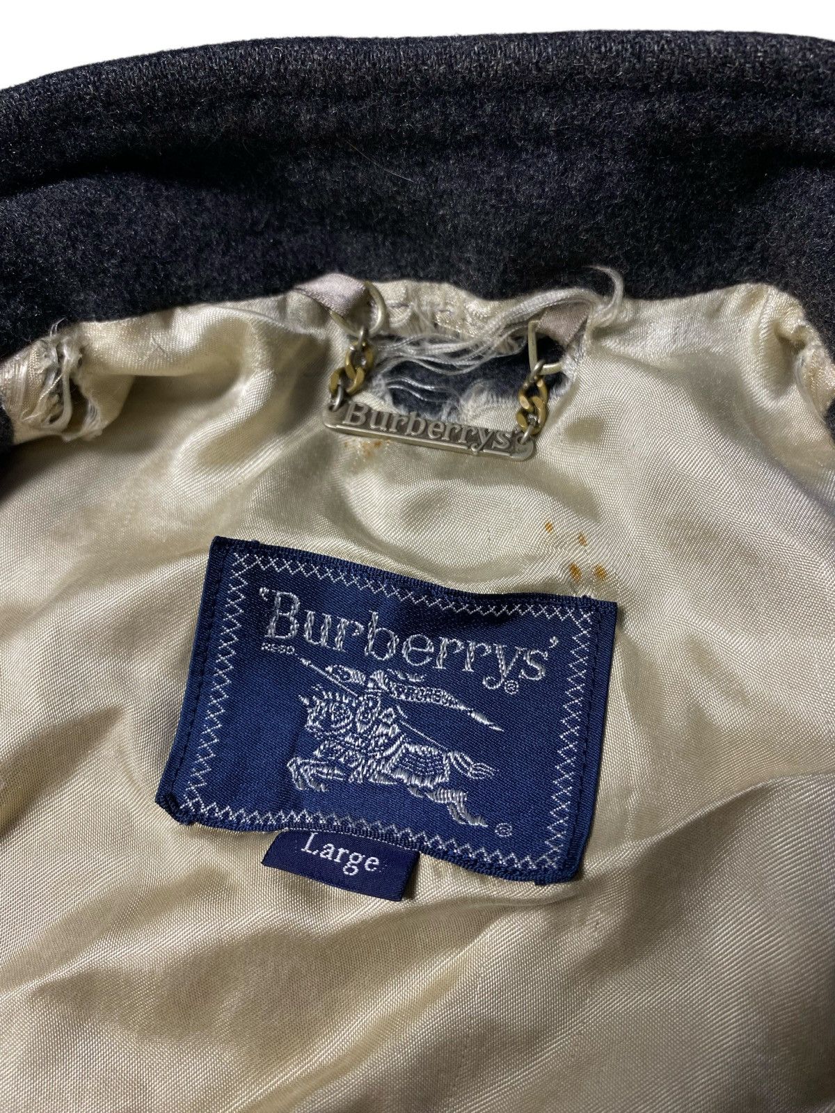 Burberry Vintage Jacket Burberry Size US L / EU 52-54 / 3 - 6 Thumbnail