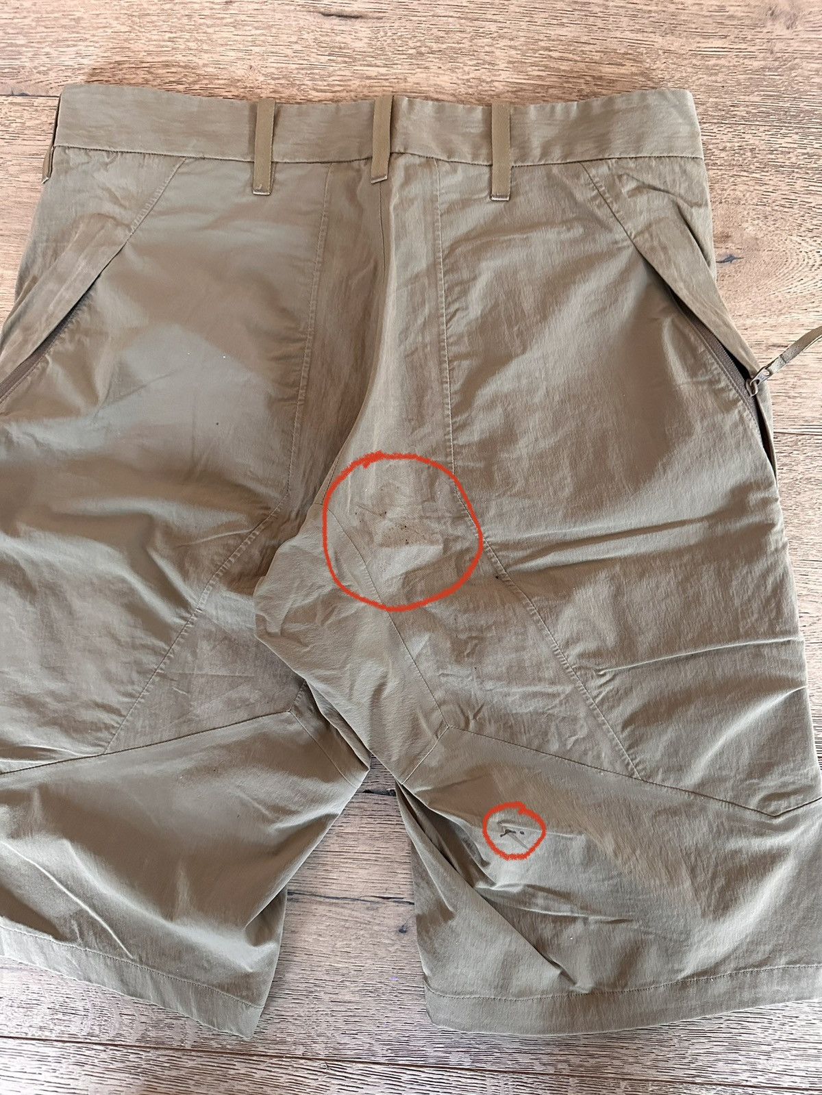 Veilance Arc'teryx Veilance Beige Shorts Size 30 Hidden Pockets Size US 30 / EU 46 - 12 Thumbnail