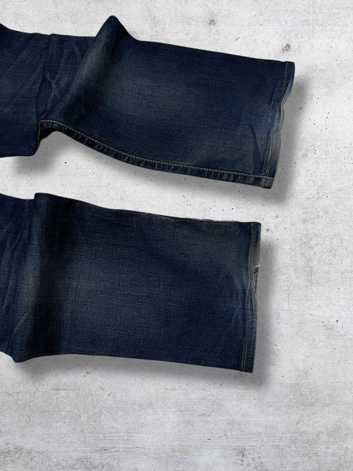 Edwin VINTAGE EDWIN 90S OG JAPAN DESIGNER DISTRESSED MUDWASH DENIM Size US 32 / EU 48 - 12 Thumbnail