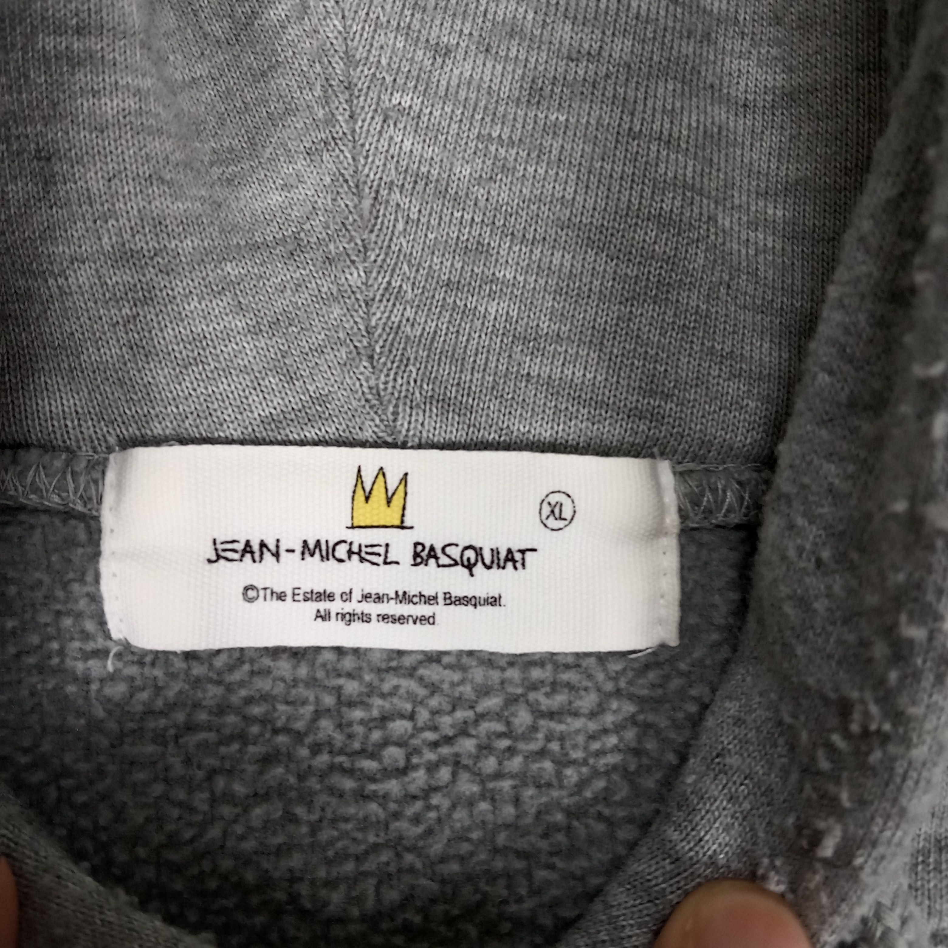 Jean-Michel Basquiat × Vintage Jeans Michel Basquiat American Designer Art Hoodies Size US XL / EU 56 / 4 - 3 Thumbnail
