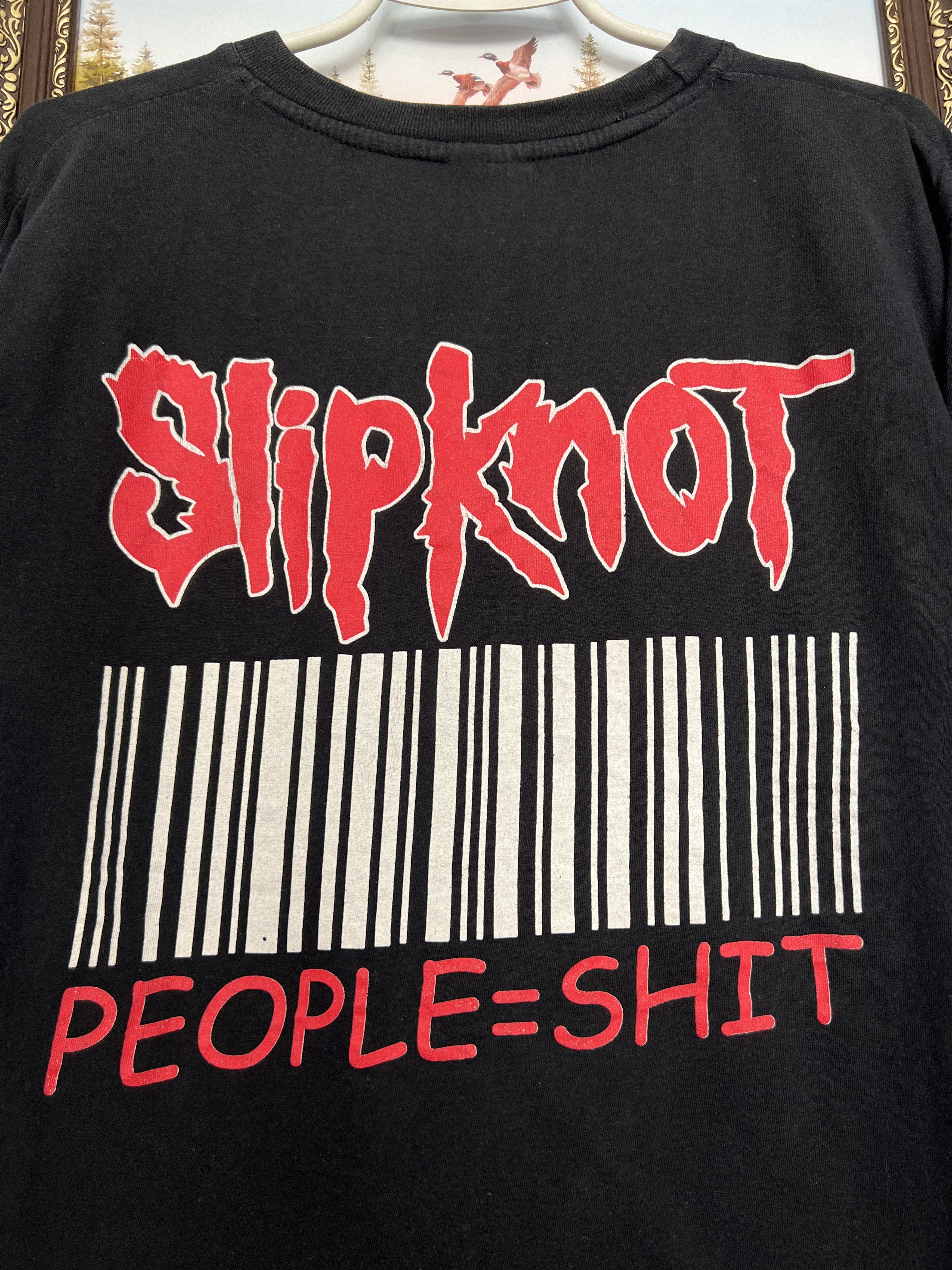 Vintage Vintage Slipknot Band Tee Over Print Shirt People Sht Mens Size US M / EU 48-50 / 2 - 12 Thumbnail