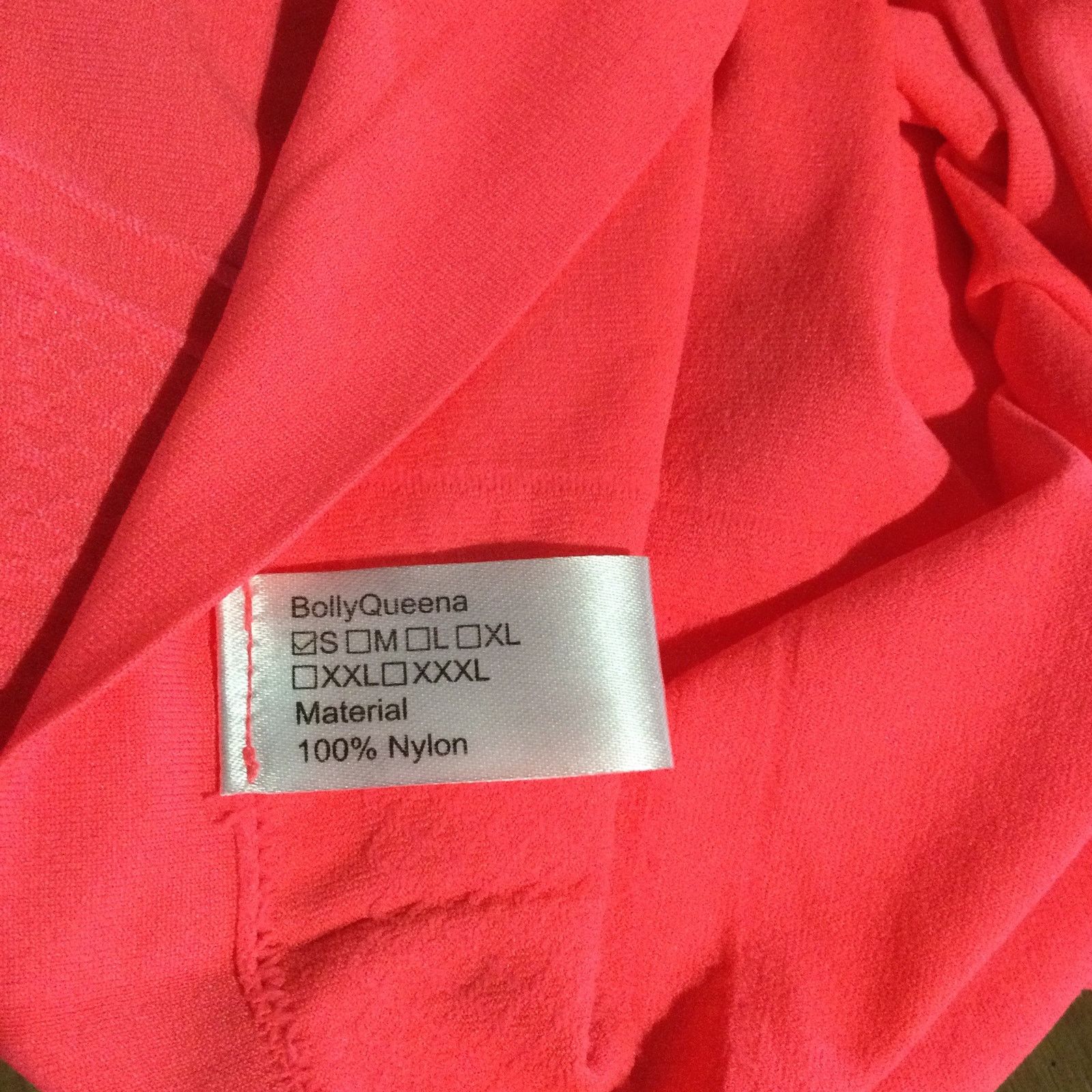 Other Bolly Queena Nylon Neon Salmon Racerback Tank Small NWOT Size S / US 4 / IT 40 - 12 Thumbnail
