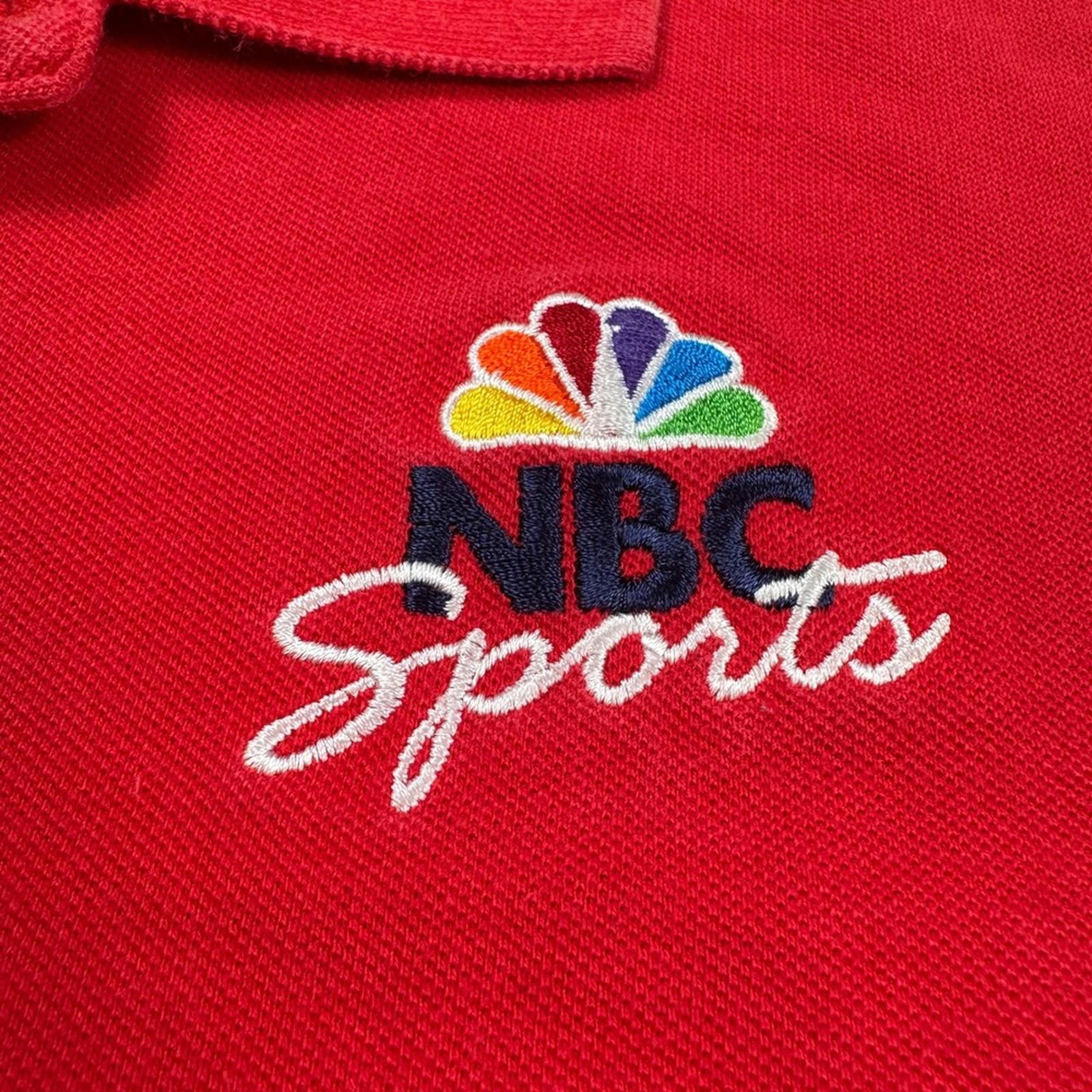Other NBC Sports Red Short Sleeve Polo Shirt Men's Large Logo Golf Size US L / EU 52-54 / 3 - 5 Thumbnail