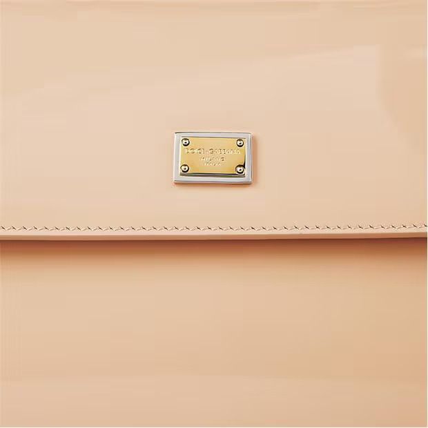 Dolce & Gabbana o1g2r1mq1024 Size: OS / Small Sicily Bag in Light Peach Size ONE SIZE - 3 Thumbnail