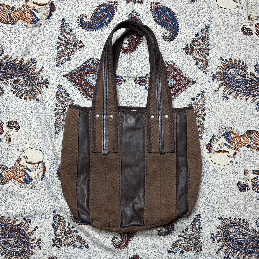 image of Yohji Yamamoto Ysaccs Tote Bag in Brown, Men's