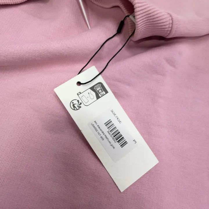 AMI AMIPARIS Pink Heart Logo Long Sleeve Sweatshirt -2507 Size US M / EU 48-50 / 2 - 4 Thumbnail