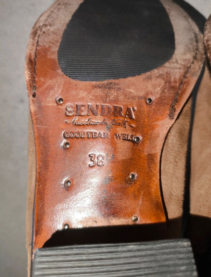 Sendra Sendra 1692 Cuervo Western Leather Boots Size 38 Y2K Vintage Size US 8 / IT 38 - 10 Thumbnail