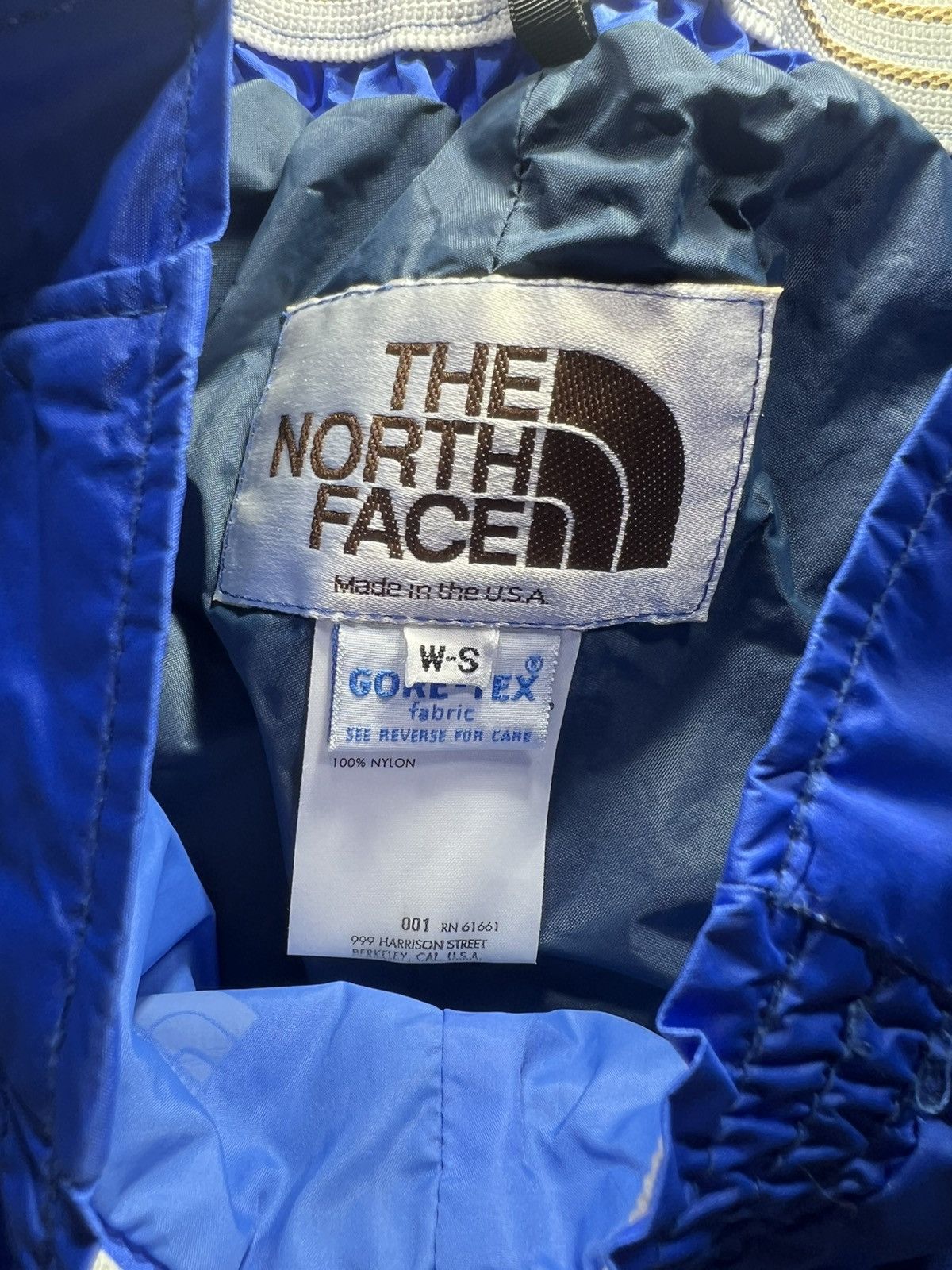 The North Face VTG North Face Brown Label Gore-Tex Packable MiUSA Blue W-S Size 26" / US 2 / IT 38 - 7 Thumbnail