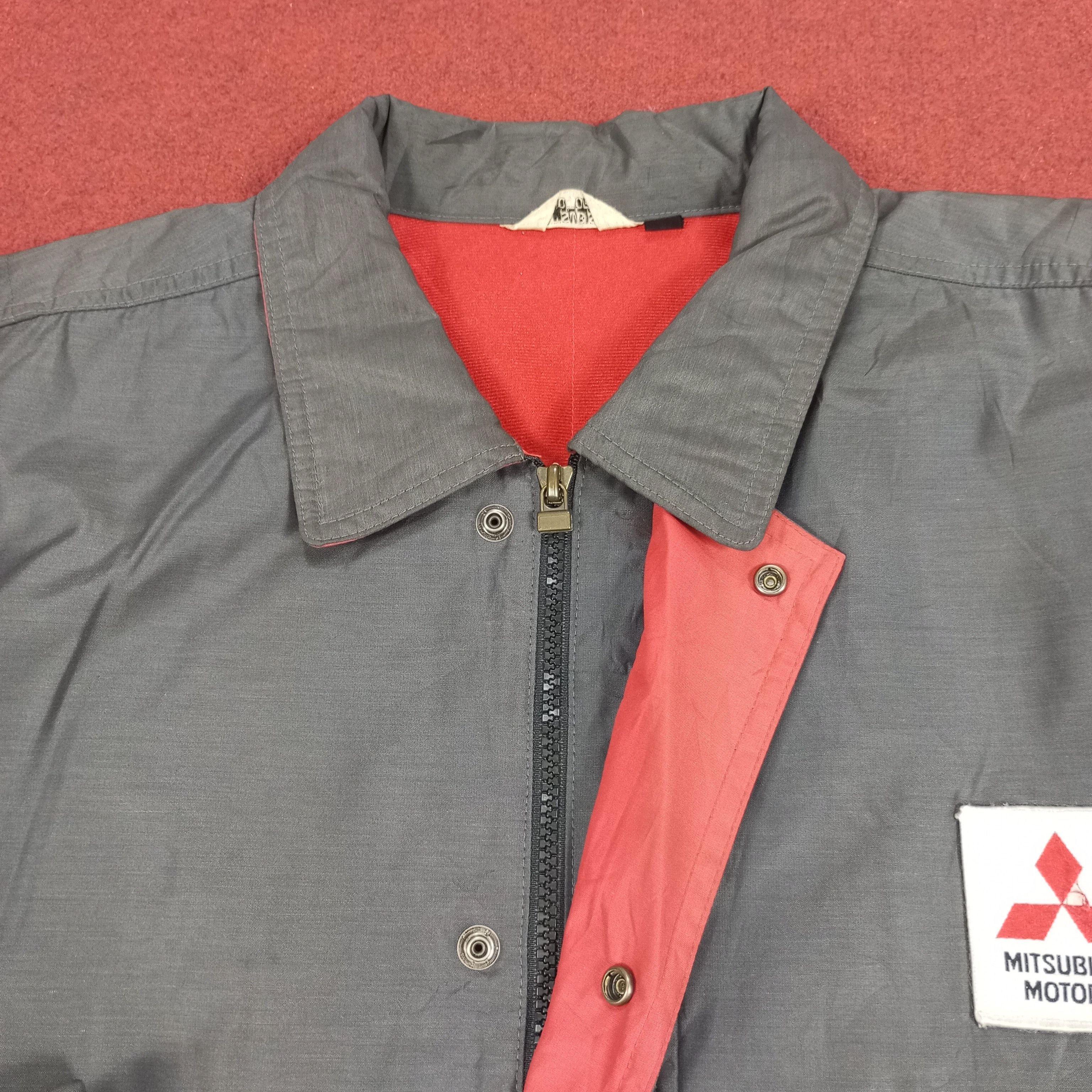 Japanese Brand Mitsubishi Motors Japanese Motorsports Brand Workwear Jacket Size US XL / EU 56 / 4 - 5 Thumbnail