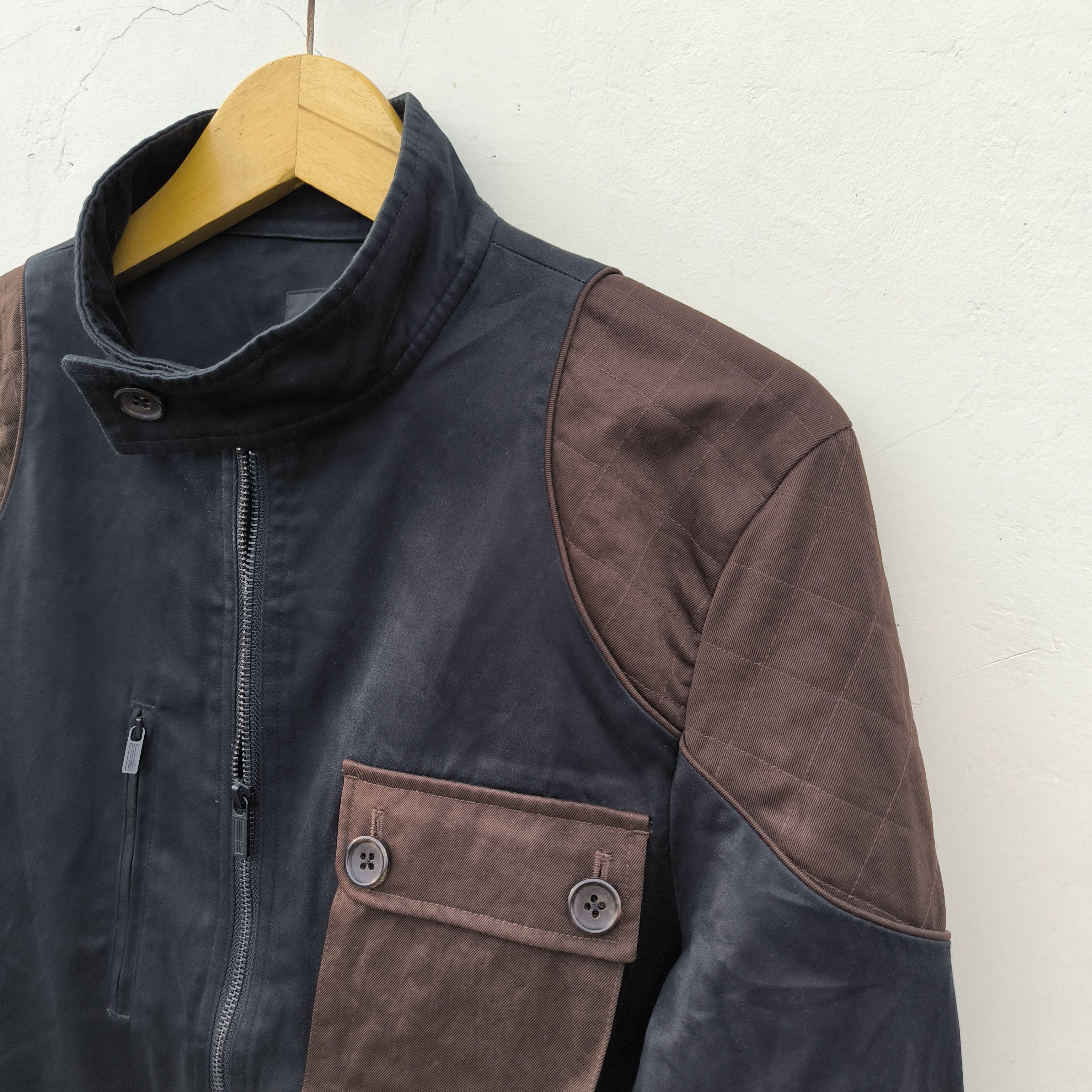 Yohji Yamamoto Biker jacket Yohji Yamamoto x adidas Size US S / EU 44-46 / 1 - 2 Thumbnail
