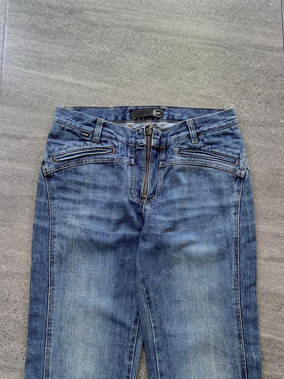 Roberto Cavalli FREE TAX! Just Cavalli Flared Denim Jeans Size US 28 / EU 44 - 2 Thumbnail