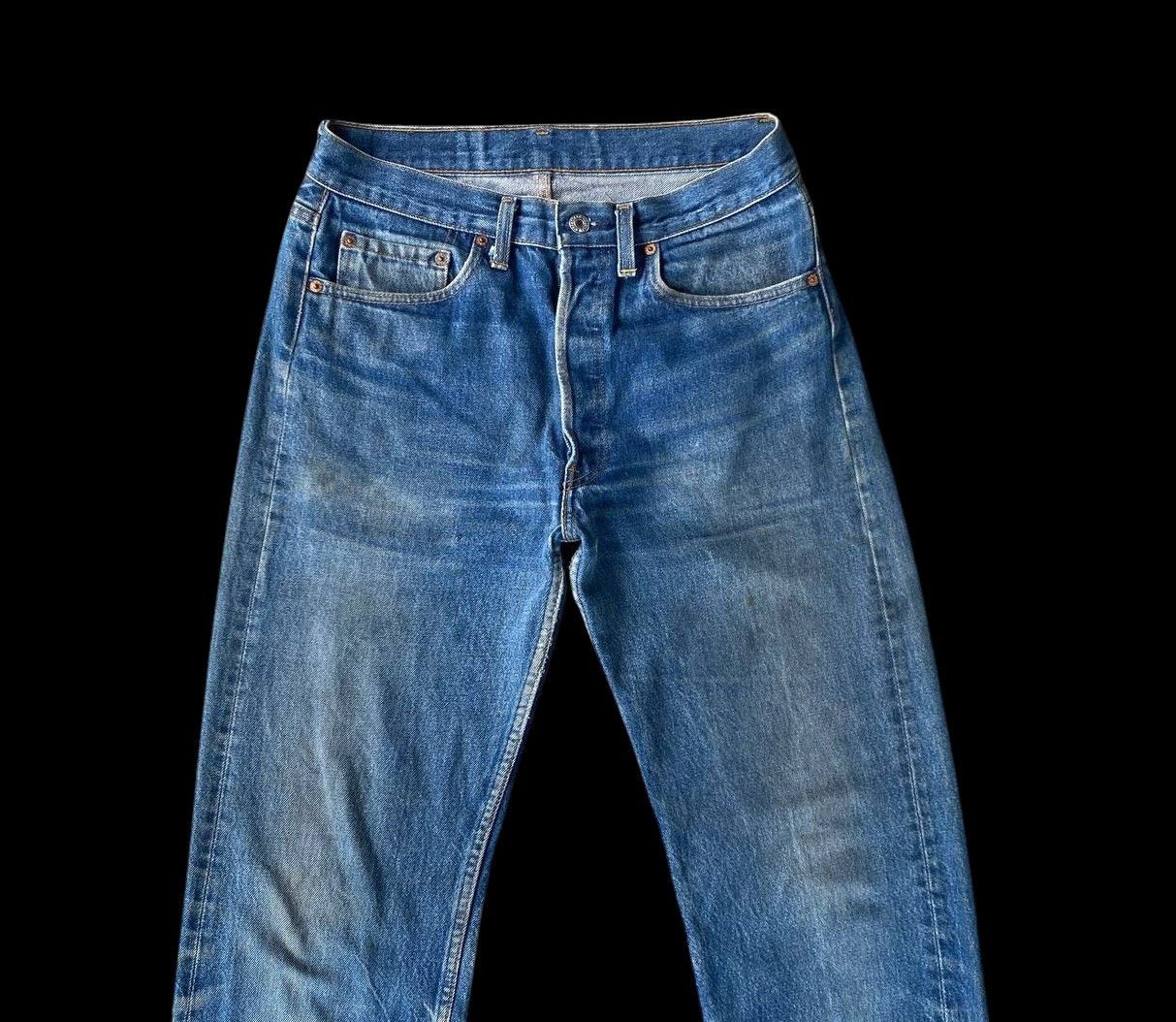 Levi's Vintage Clothing VINTAGE 1992 LEVIS 501xx BLUEWASH FADED BUTTON 520 W31X32.5" Size US 31 - 8 Thumbnail
