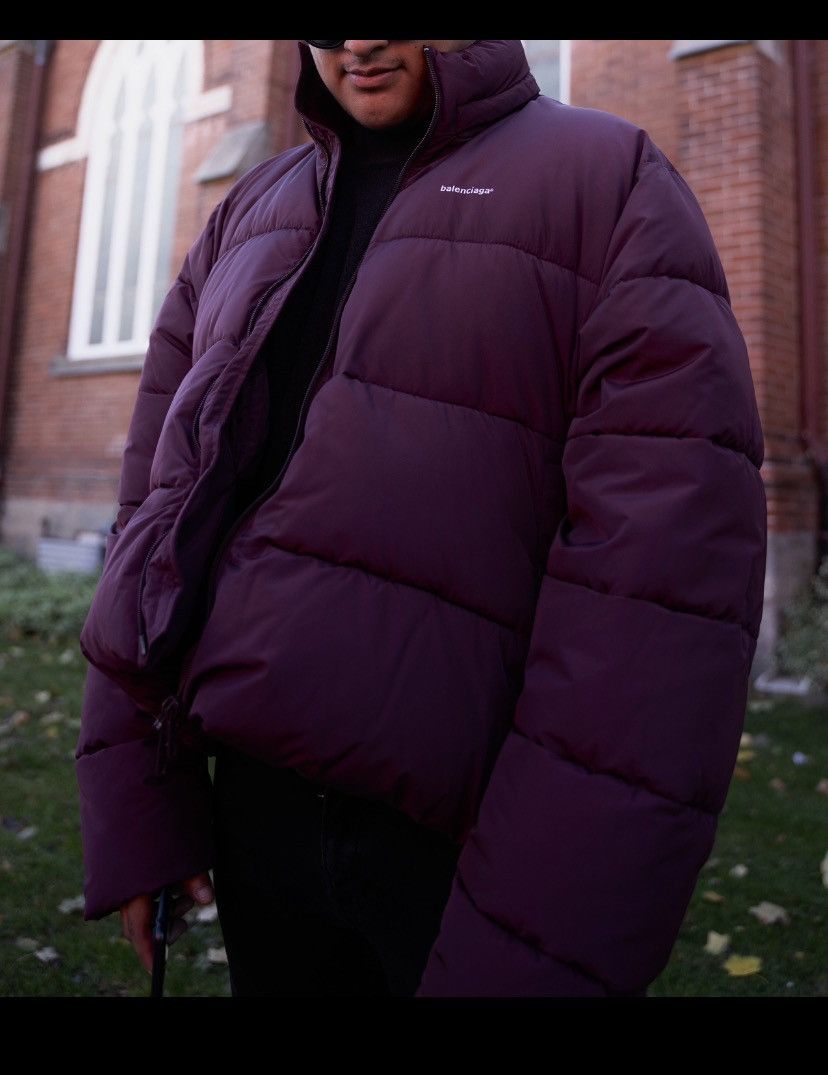 Balenciaga RARE Balenciaga OVERSIZED C-Shape Puffer Jacket Size US XL / EU 56 / 4 - 14 Thumbnail