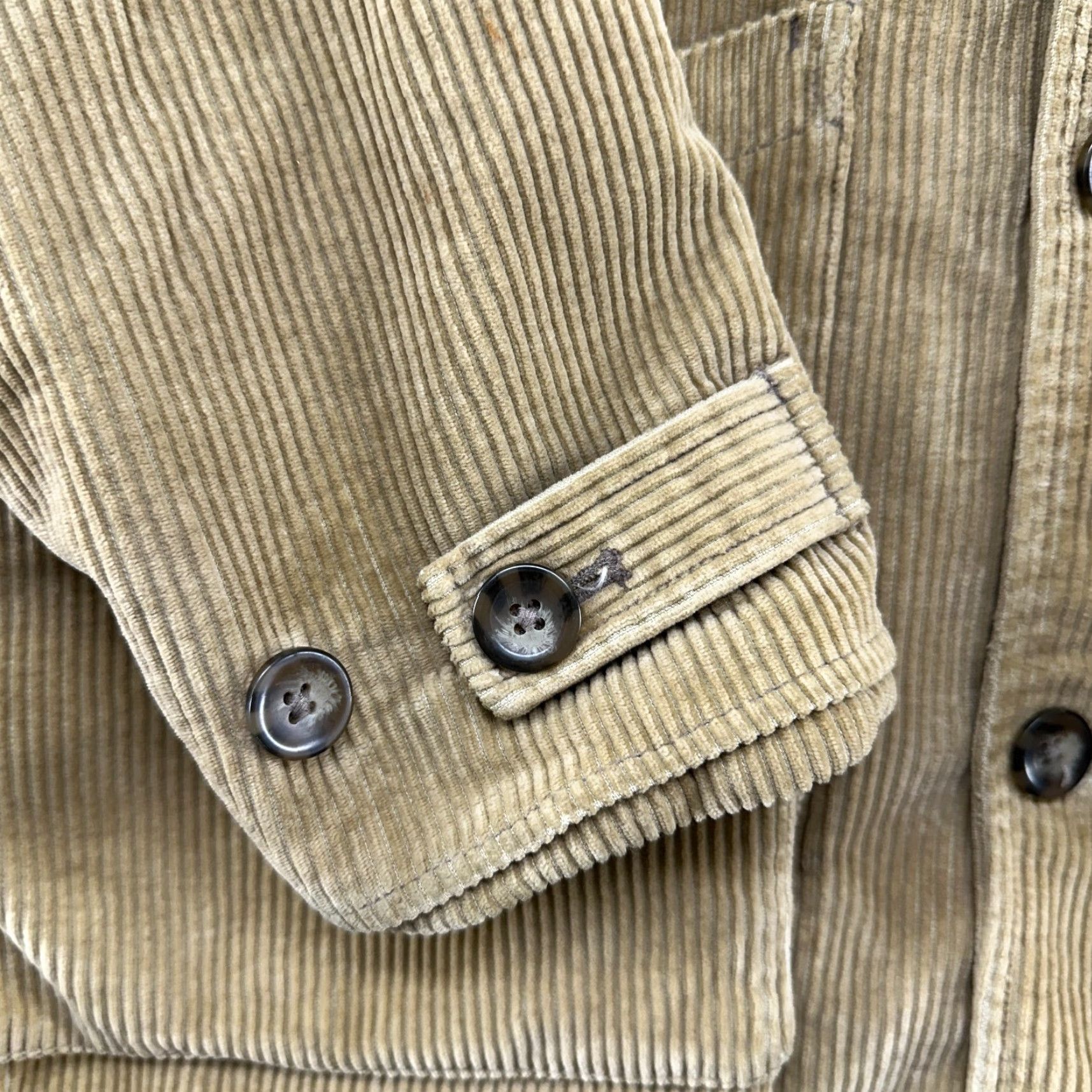 ExOfficio VINTAGE Ex Officio Coat Mens M Brown Corduroy Lined 90s Overcoat Winter Fall Casual Button Pockets Classic Size US M / EU 48-50 / 2 - 2 Thumbnail