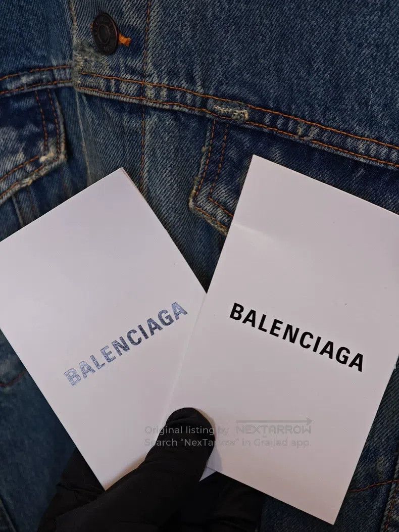 Balenciaga Balenciaga Denim jacket Size US M / EU 48-50 / 2 - 6 Thumbnail