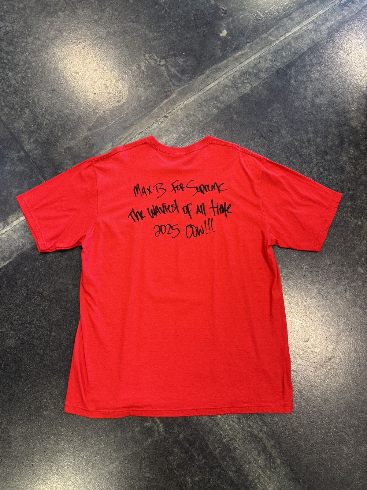 Supreme Supreme Max B Tee Size US XL / EU 56 / 4 - 2 Thumbnail