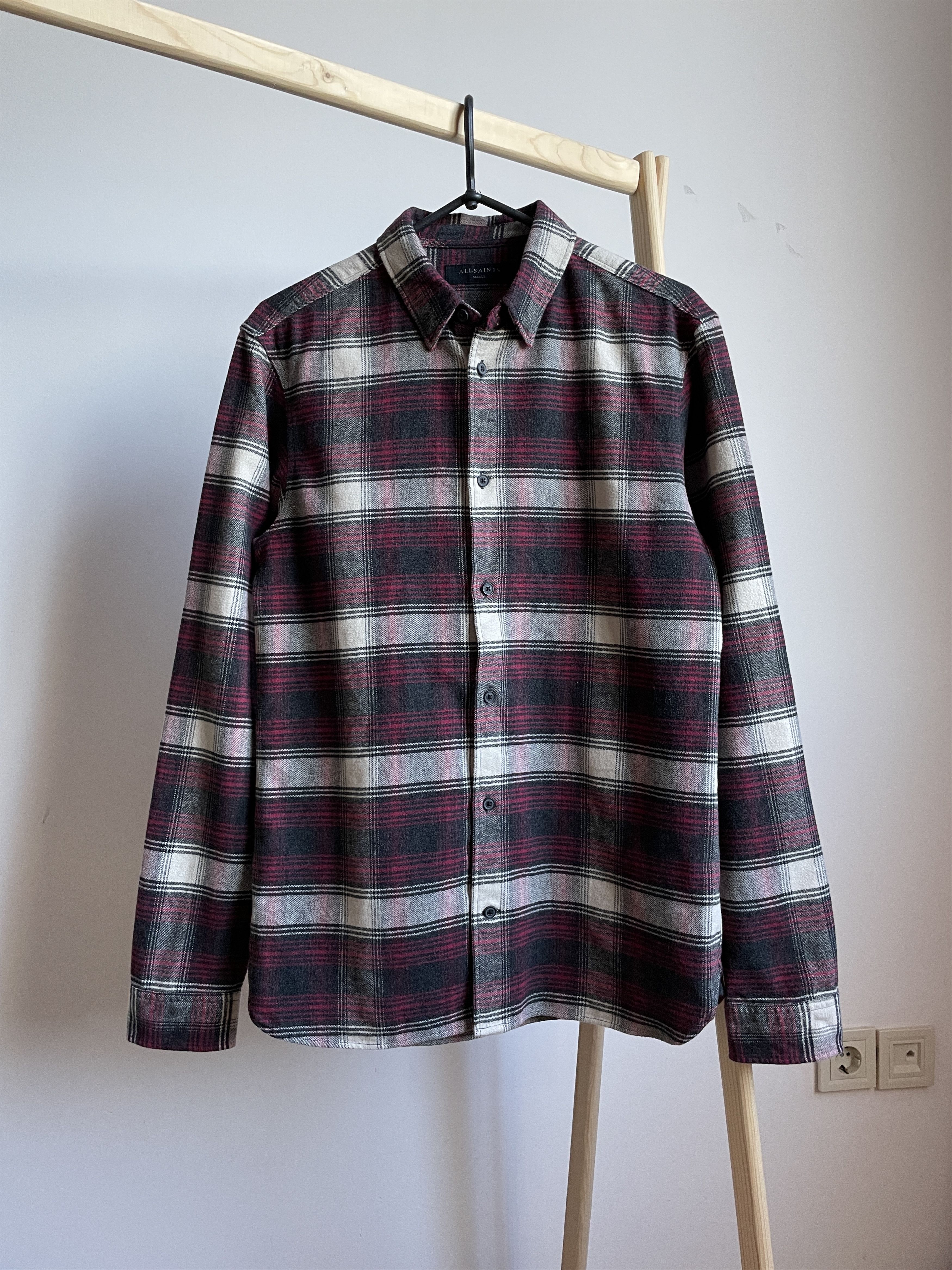 Allsaints Allsaints Nemaha Plaid Flannel Shirt Size S Size US S / EU 44-46 / 1 - 1 Thumbnail