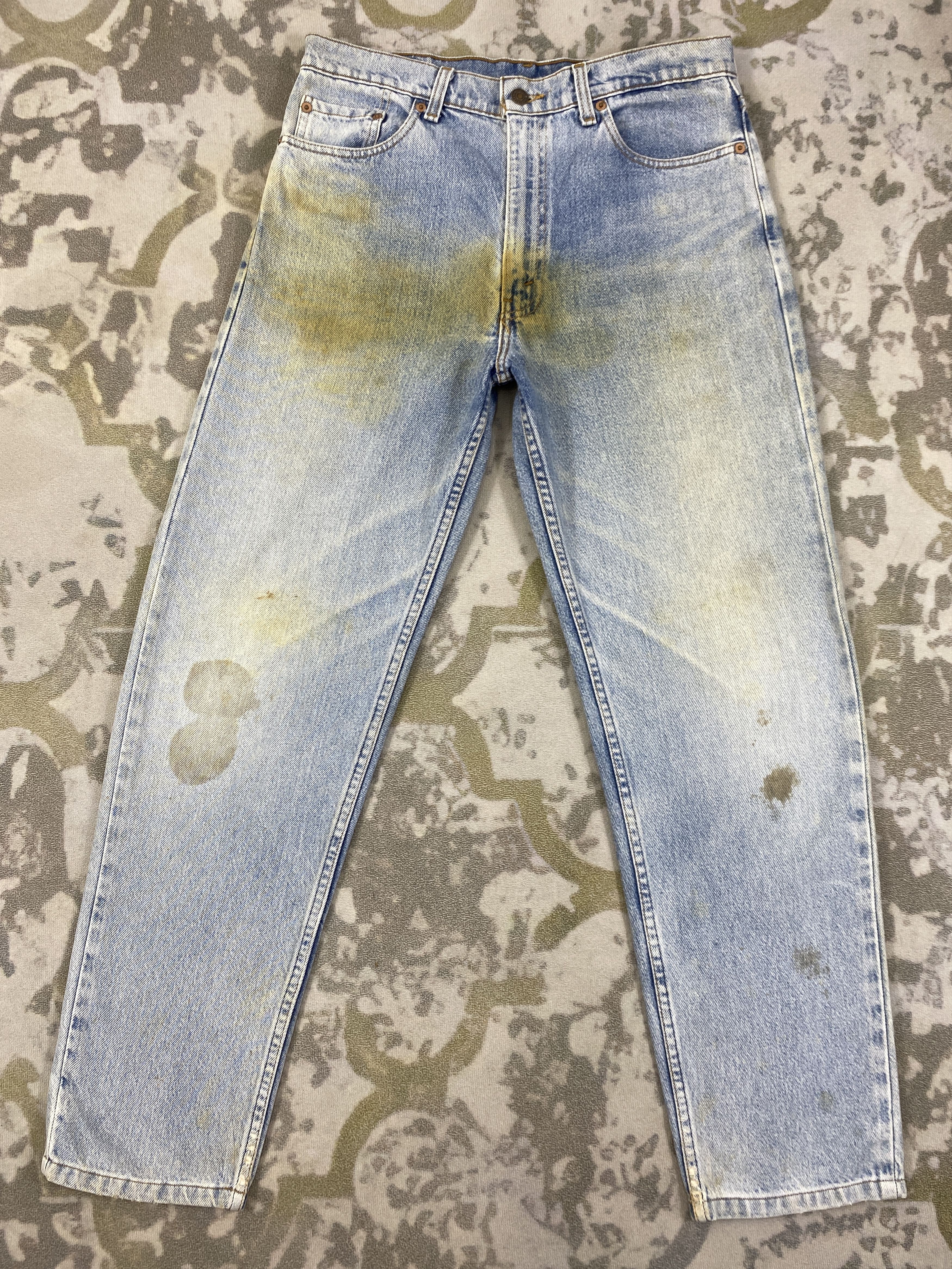 Levi's 90’s Distressed Blue Vintage Levi's 610 USA 33x29.5 JN866 Size US 33 - 1 Thumbnail