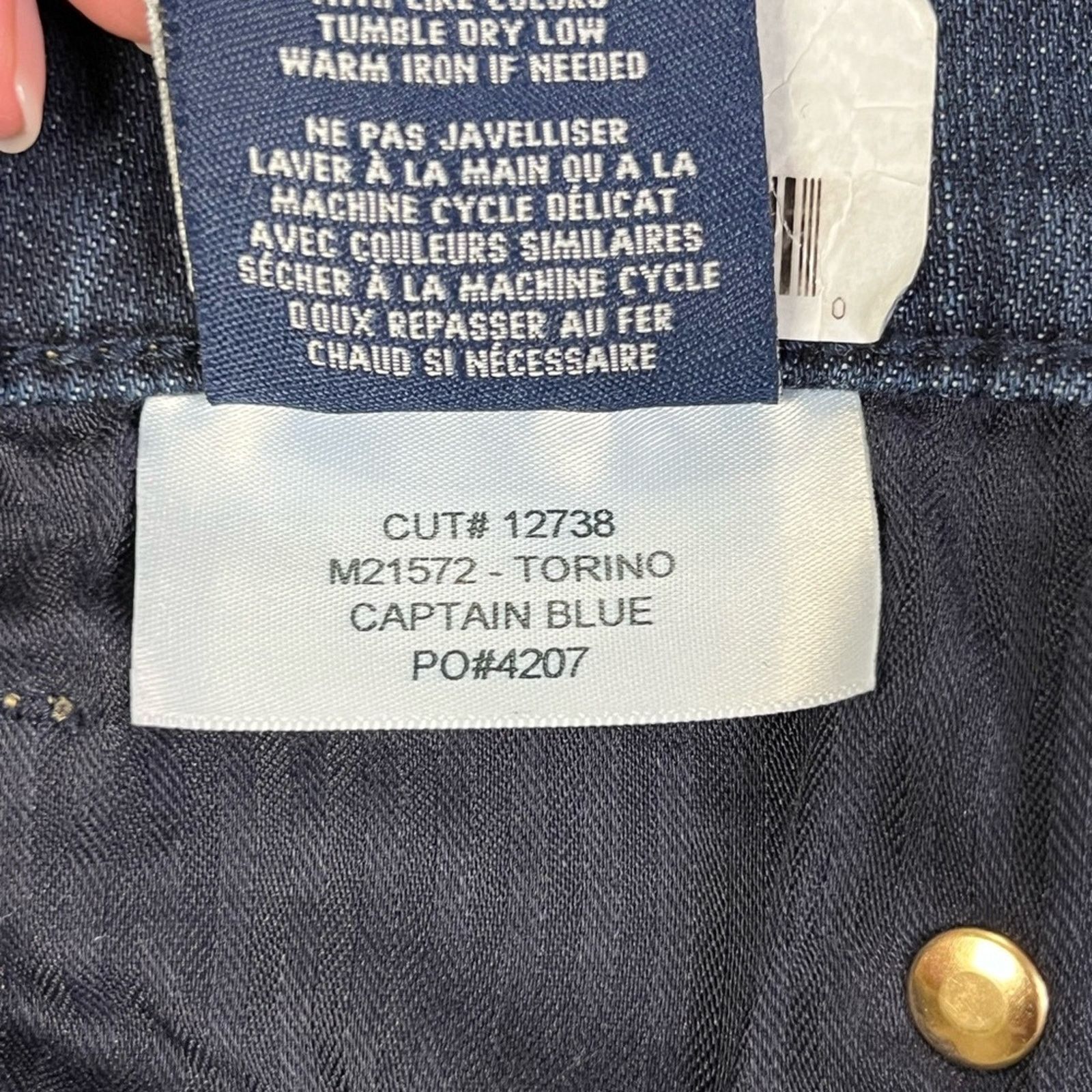 Fidelity Fidelity Torino Captain Blue Slim Fit Jeans size 34 Size US 34 / EU 50 - 8 Thumbnail