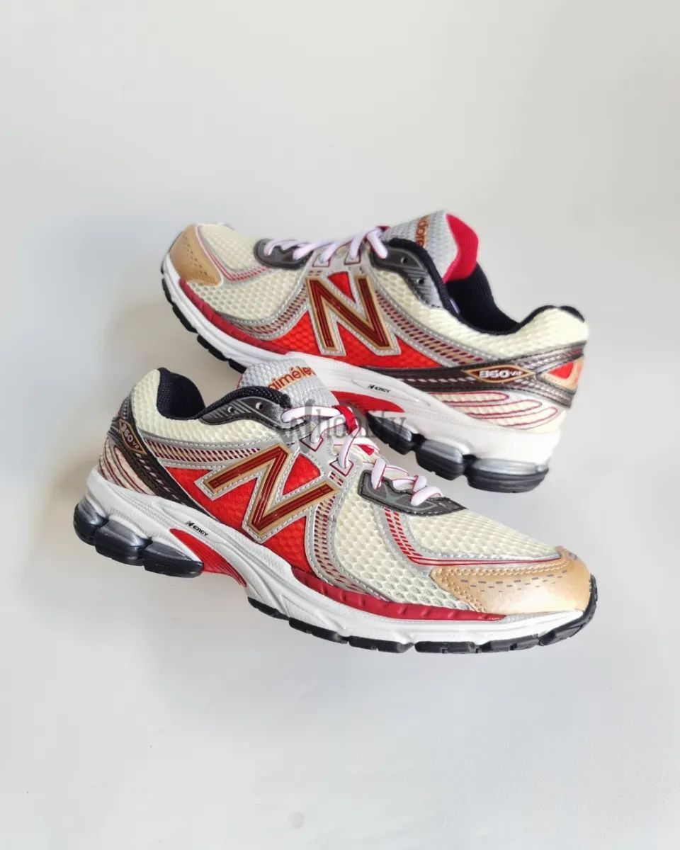 Aime Leon Dore New Balance 860 V2 Aime Leon Dore Red Size US 10 / EU 43 - 2 Thumbnail