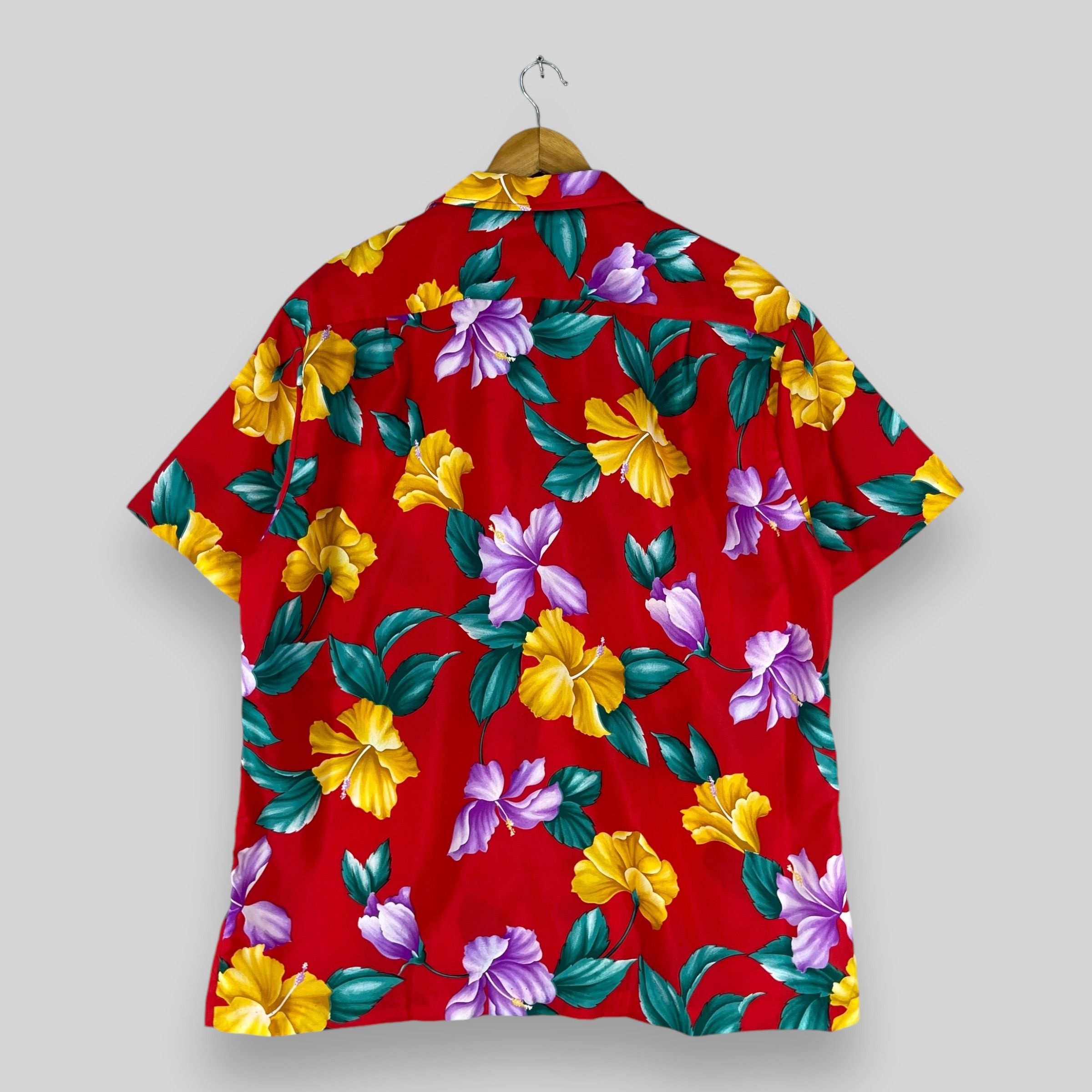 Vintage Vintage KAI NANI Beach Tropical Hibiscus Hawaii Shirt Size US L / EU 52-54 / 3 - 6 Thumbnail