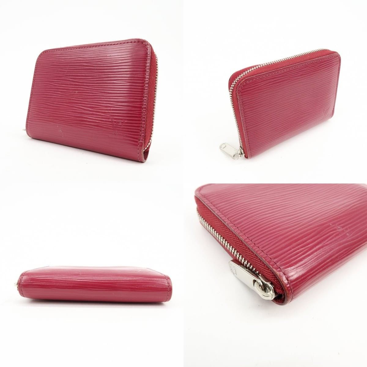 Louis Vuitton Louis Vuitton Epi Zippy Coin Purse Leather Coin Purse Red Size ONE SIZE - 3 Thumbnail