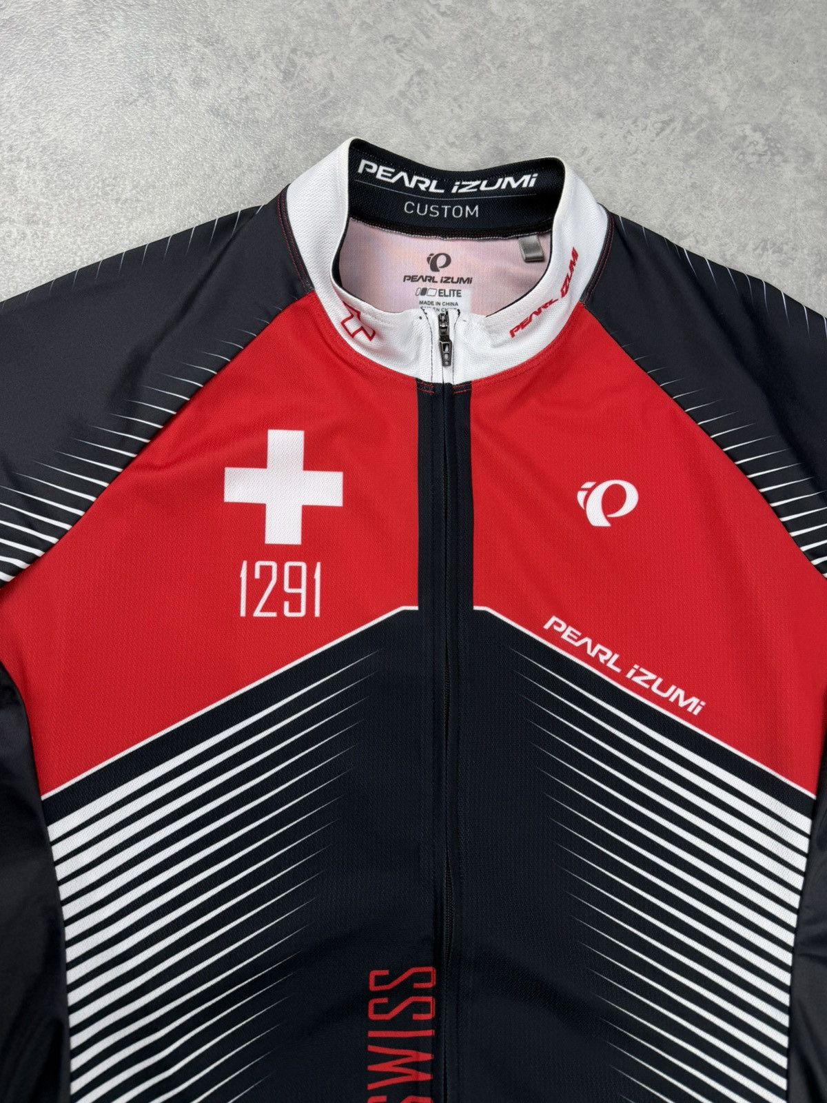 PEARL iZUMi Pearl Izumi Swiss Team Custom Elite Cycling Jersey Size L Size US L / EU 52-54 / 3 - 3 Thumbnail