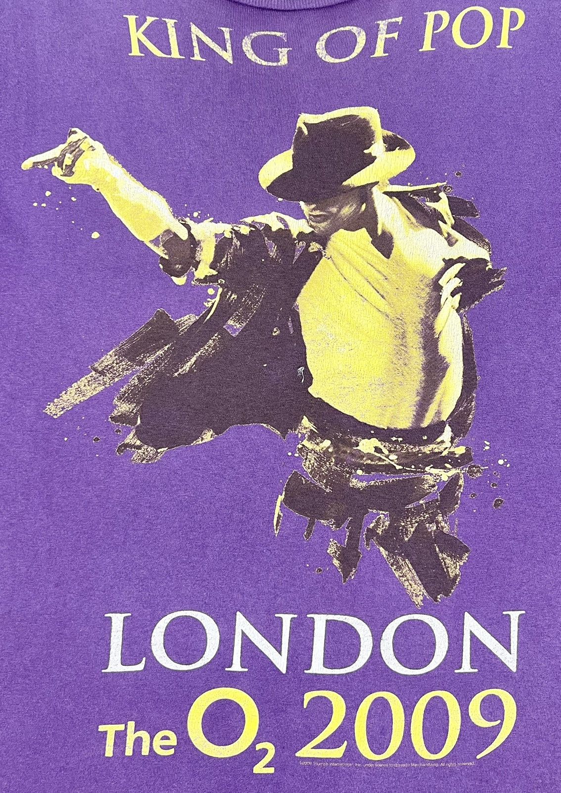 Michael Jackson Rare Michael Jackson O2 London 2009 Double Sided Tour Tee Size US M / EU 48-50 / 2 - 3 Thumbnail