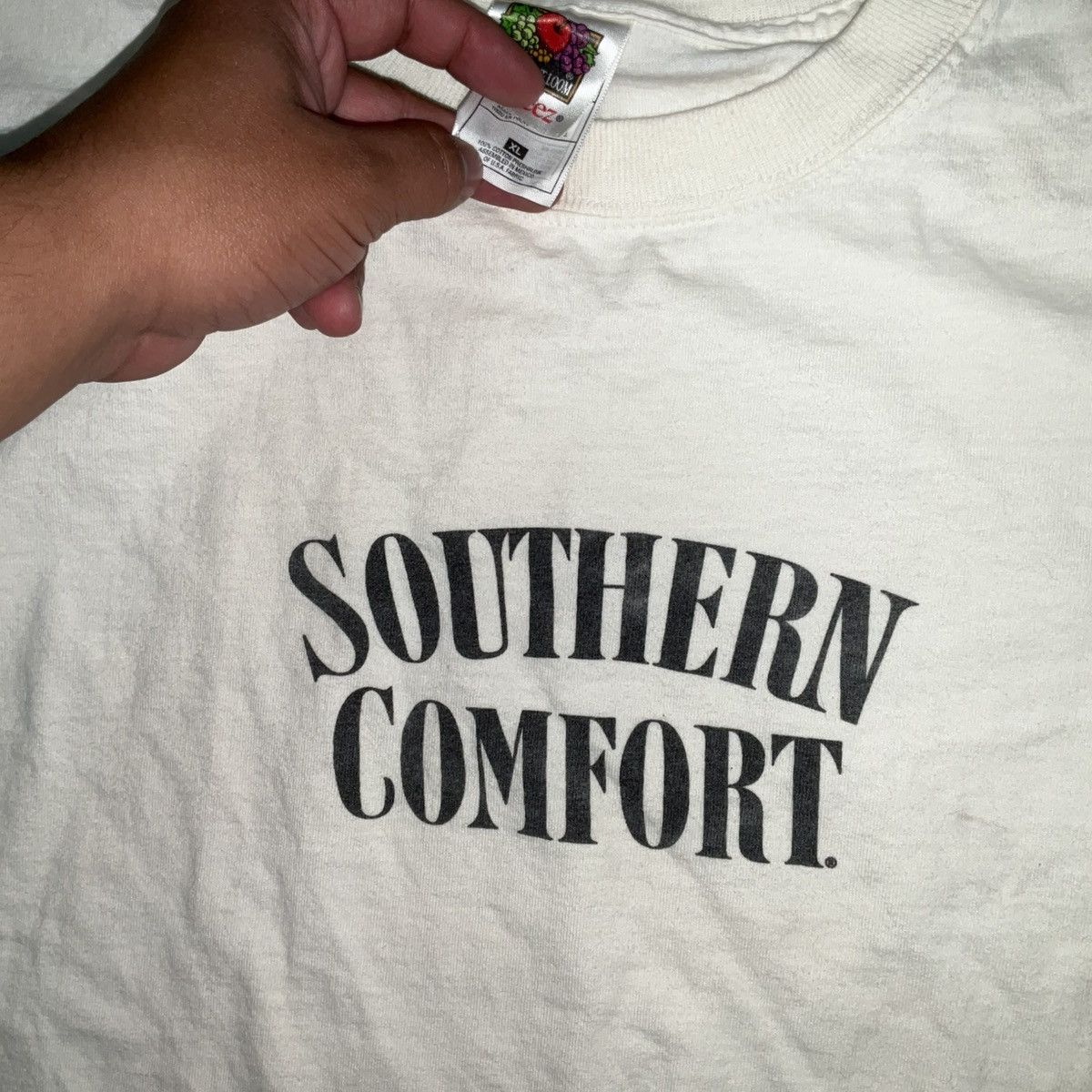 Vintage Vintage Southern Comfort T-shirt Size US XL / EU 56 / 4 - 1 Thumbnail