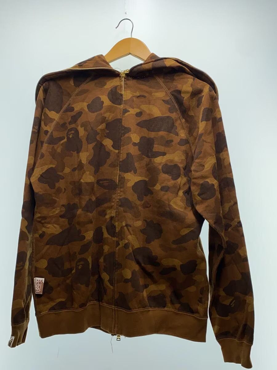 Bape A Bathing Ape Camouflage Cotton Zip Parka Brown Size US M / EU 48-50 / 2 - 2 Thumbnail