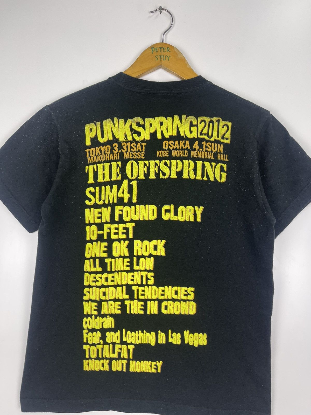 Band Tees 2012 Punk Spring Tour Band T-shirt Size US S / EU 44-46 / 1 - 5 Thumbnail