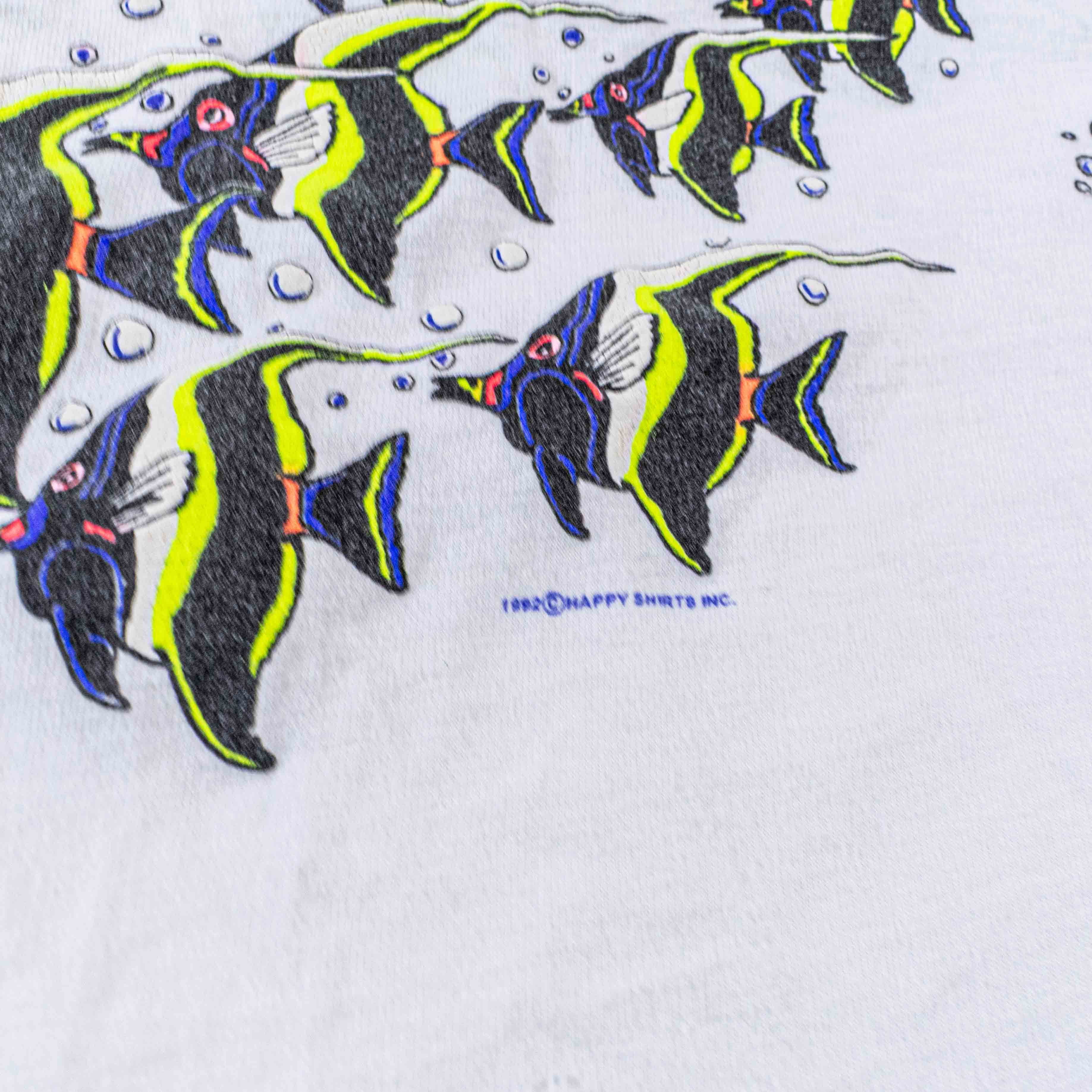 Vintage Vintage Maui Tropical Fish Hawaii T-Shirt 90s Ocean Nature Size US L / EU 52-54 / 3 - 6 Thumbnail